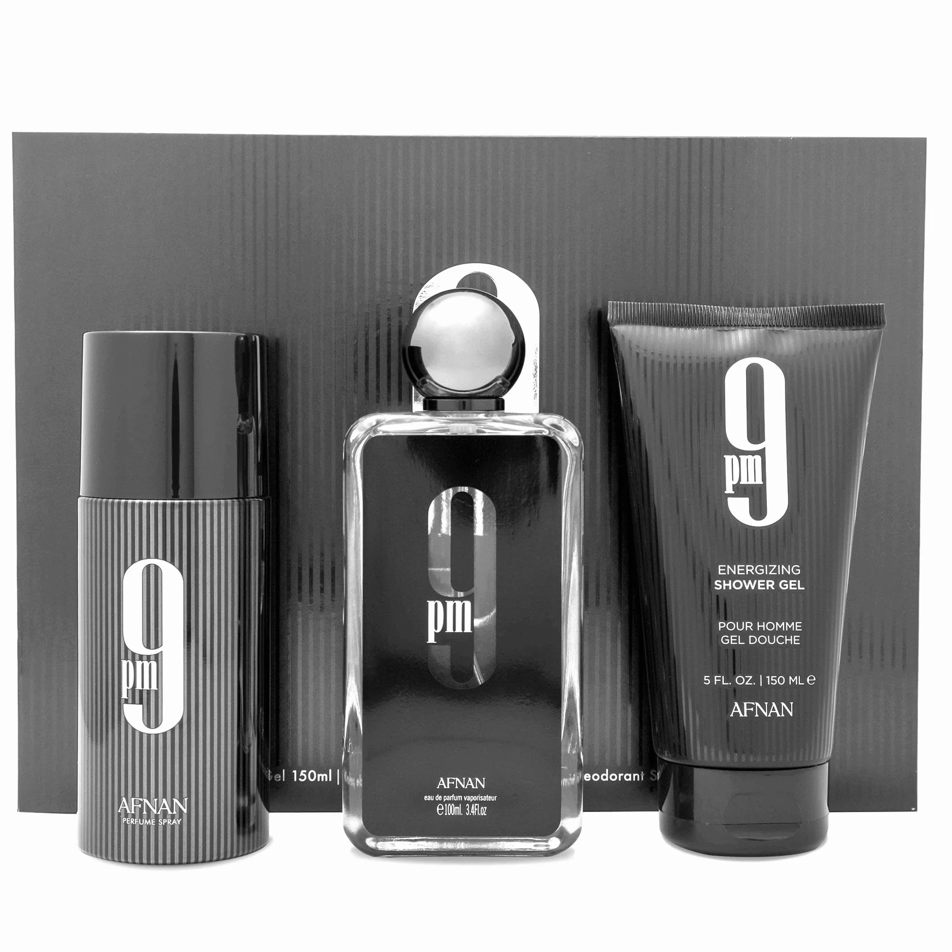 Afnan 9pm Set 3 Pcs para Hombre