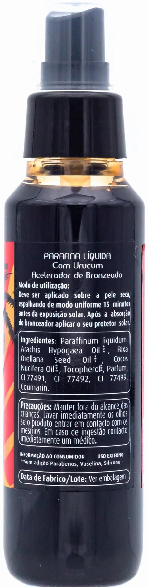 Real Natura Parafina Líquida Bronceado Hidratación Profunda 100 ml