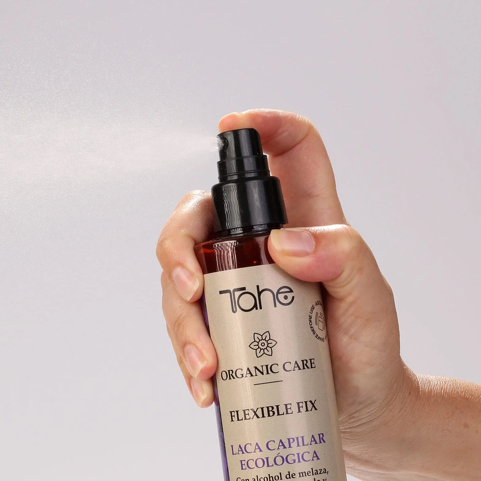Tahe Organic Care Laca Capilar Flexible Fix Anti-humedad 200 ml