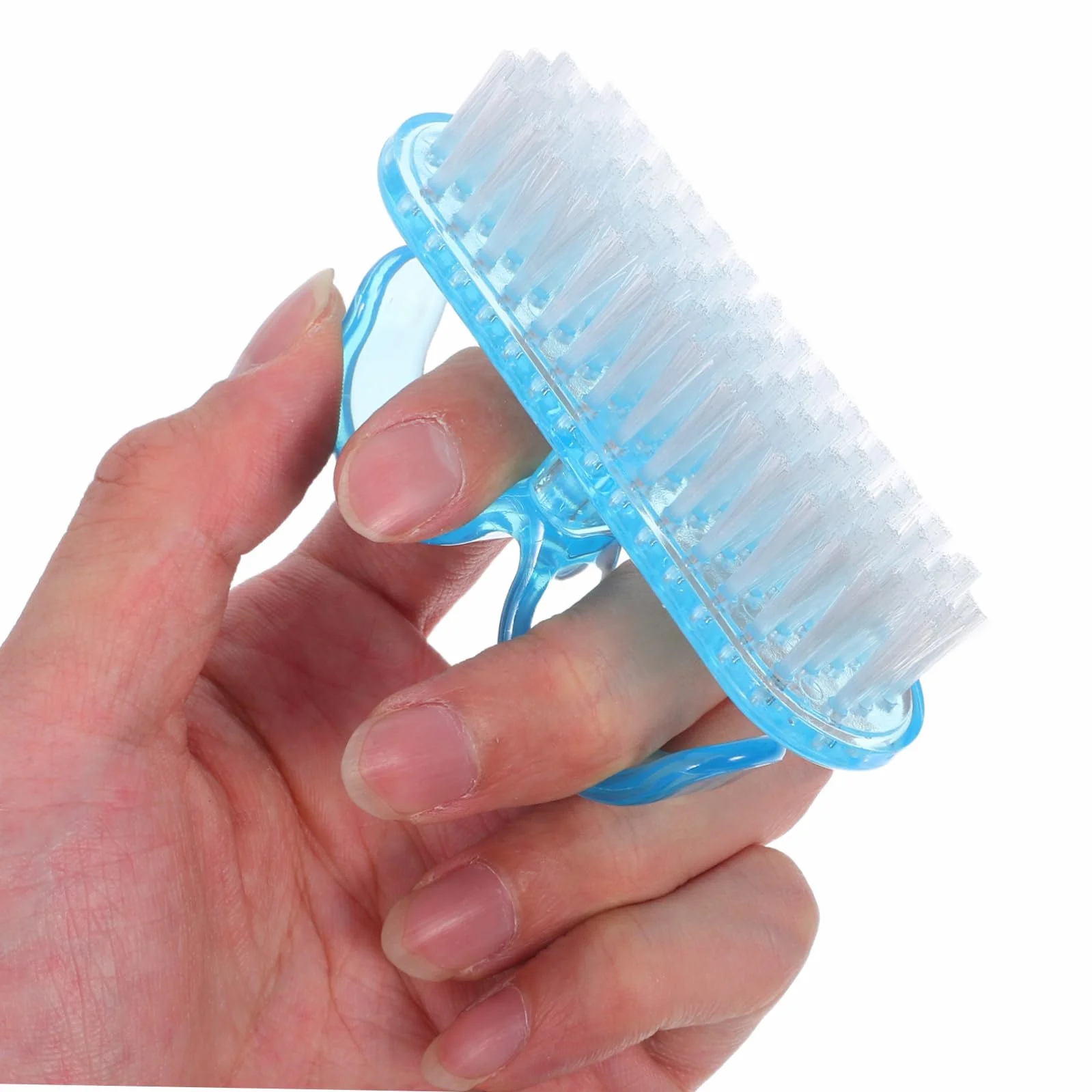 40 Piezas Cepillo Limpieza Polvo Uñas Portátil Pincel Plástico para Manicura Eliminación Polvo para Salón y Casa