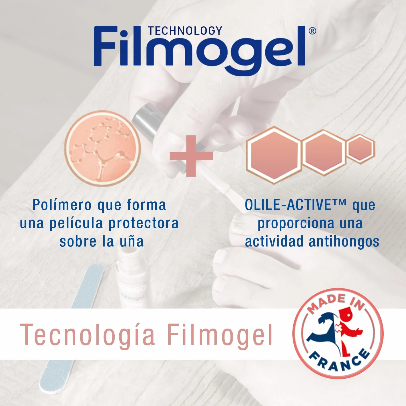 Urgo Treat & Color Filmogel Nude 4 ml Tratamiento Hongos Uñas Onicomicosis 2 en 1