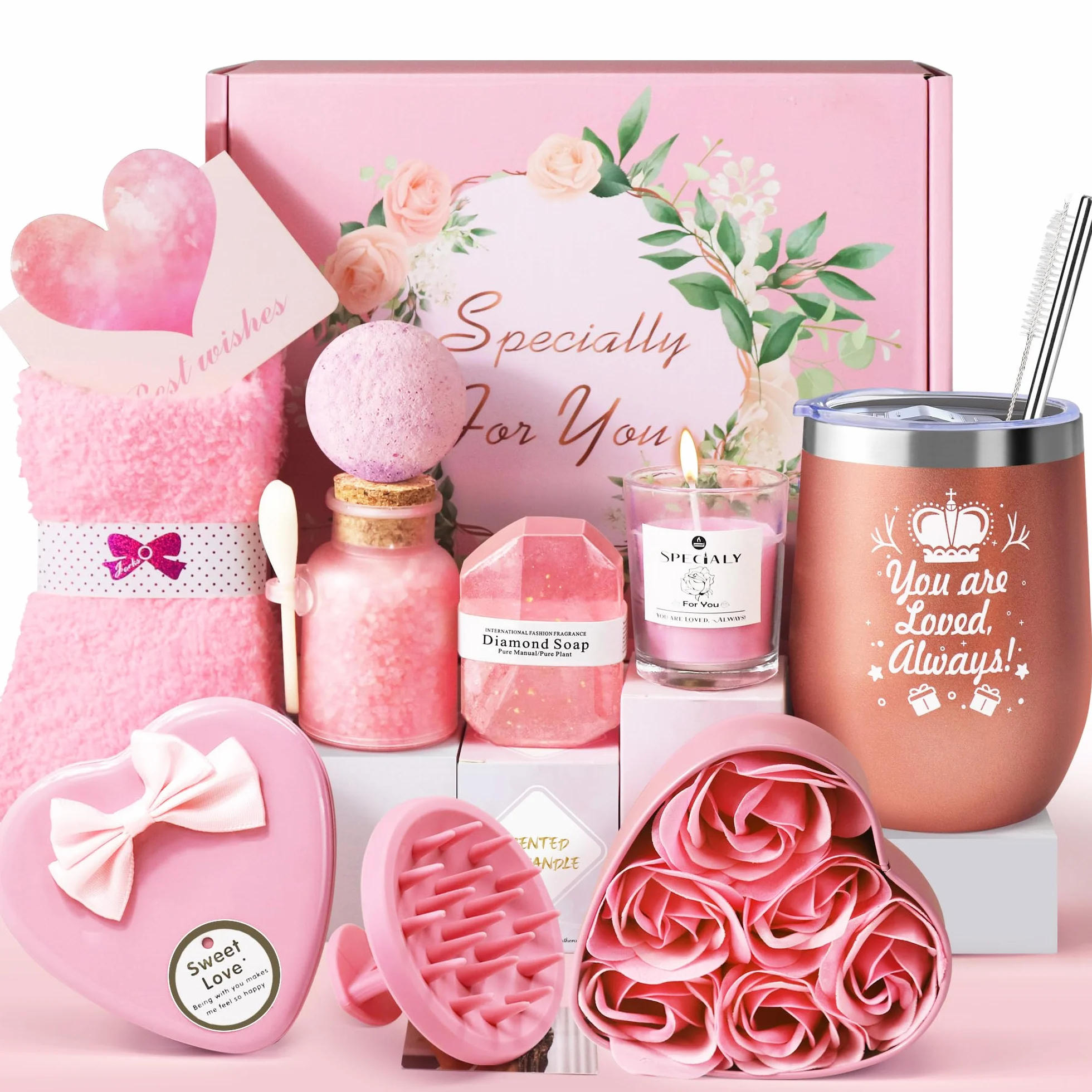 LIVEHITOP Regalos Originales para Mujer Set San Valentín Día de la Madre Navidad