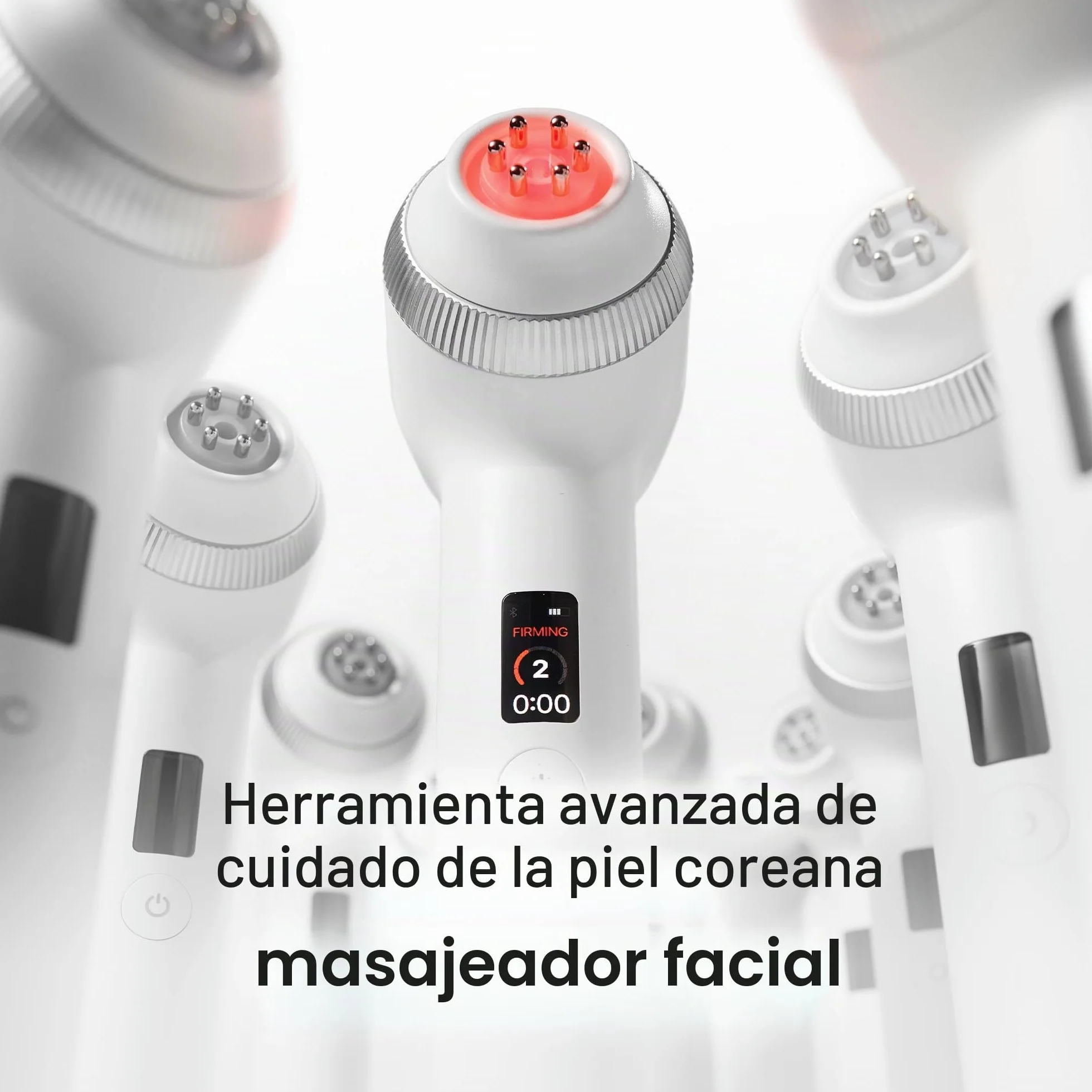 Medicube Age-R Ultra Tune 40.68 | Herramienta de cuidado de la piel 2 en 1 de alta tecnología: elasticidad de la piel, cuidado de líneas, brillo, herramientas faciales coreanas