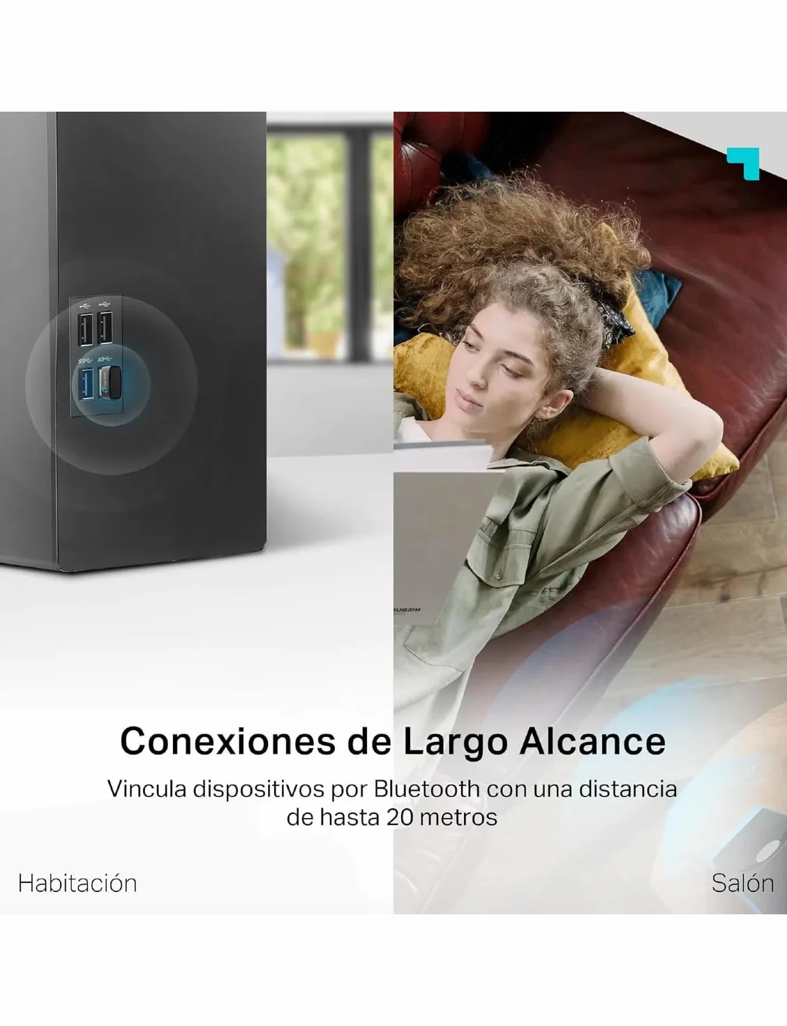 TP-Link UB500 Adaptador Bluetooth 5.3 USB Mini para Ordenador