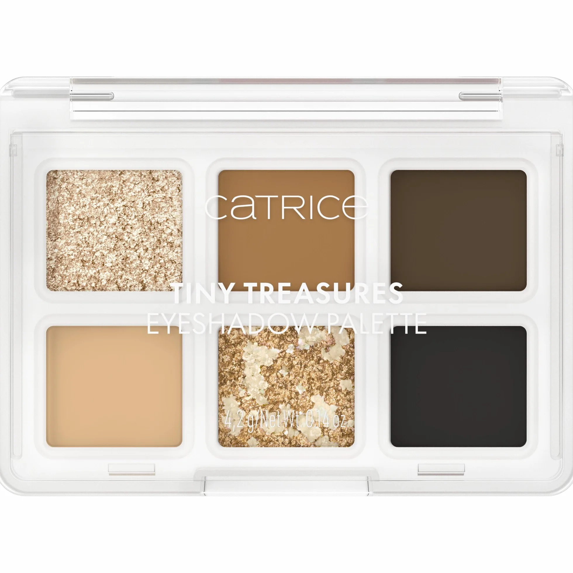Catrice Paleta de sombras de ojos Tiny Treasures 4.2g metalizado mate