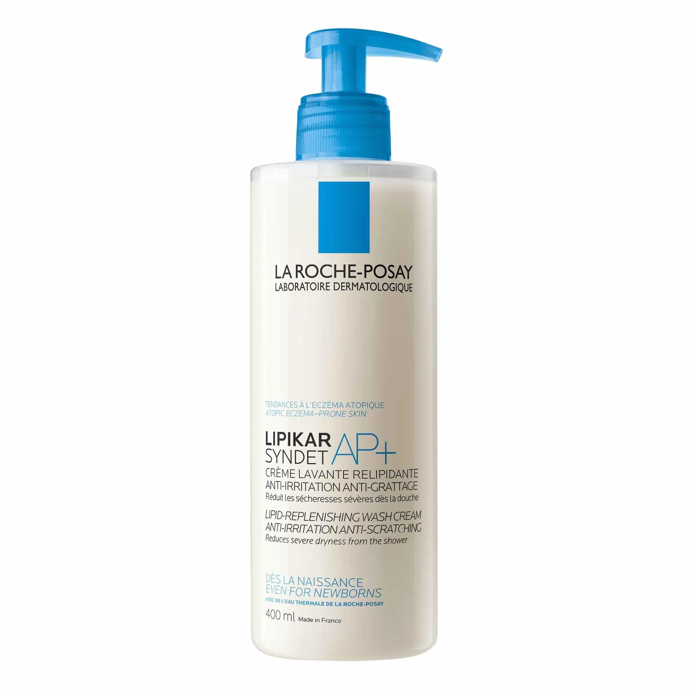 La Roche Posay Lipikar Syndet AP+ Gel Crema de Ducha 400 ml para Pieles Secas y Atópicas
