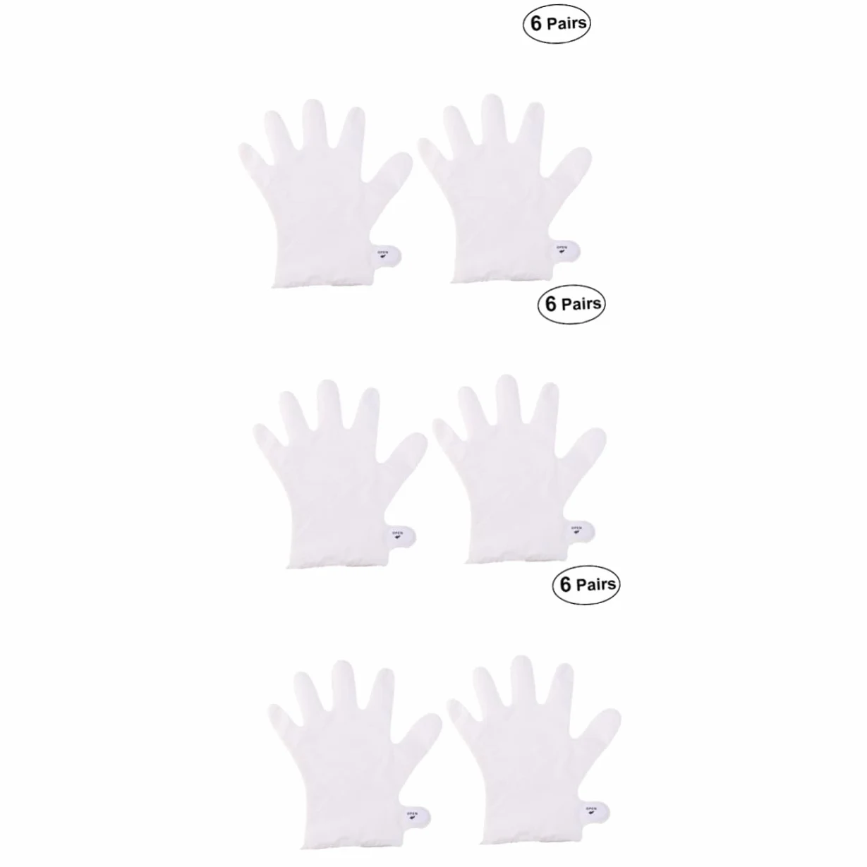 18 Pares Guantes Exfoliante Para Las Manos Crema De Pies Córnea