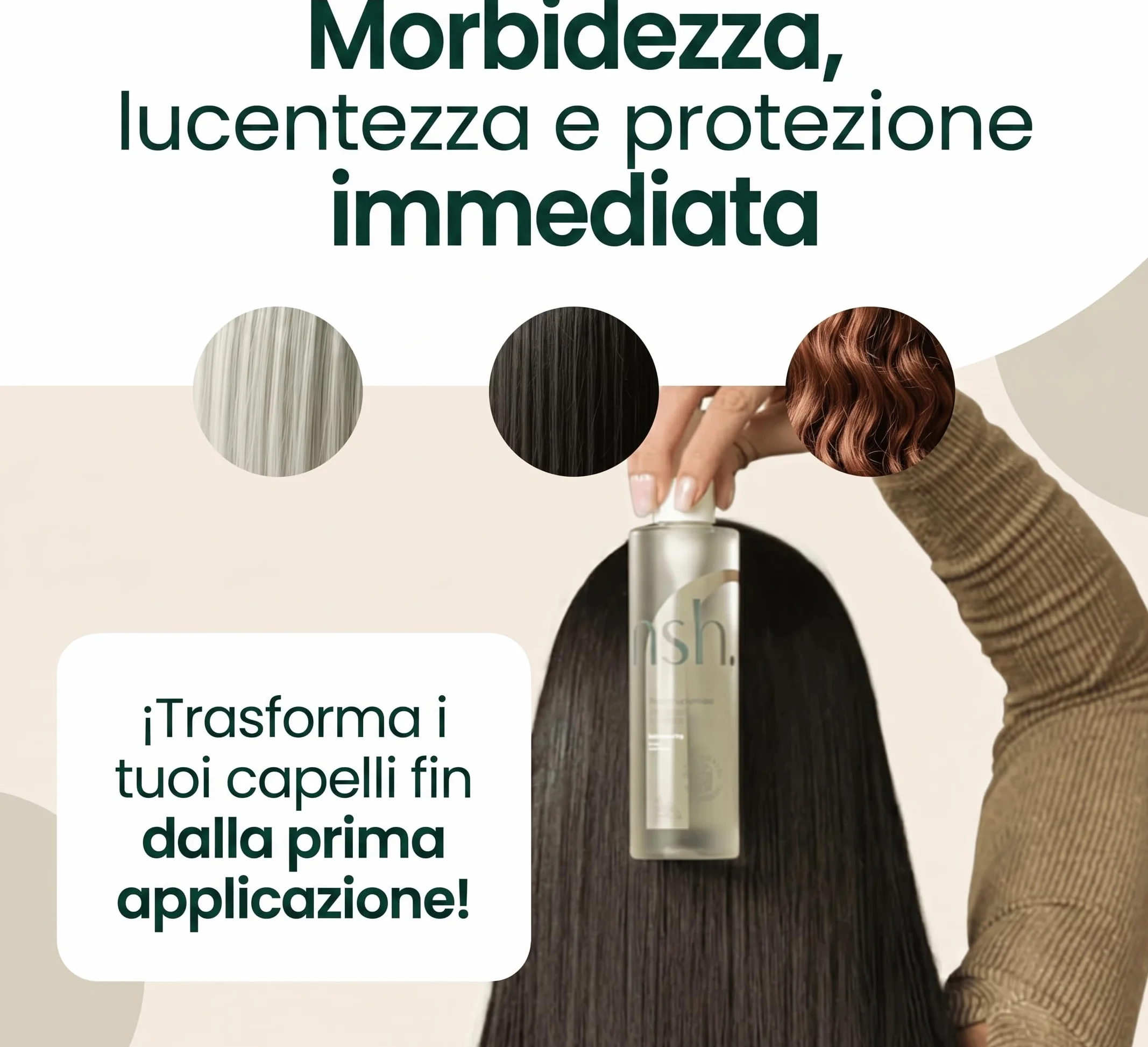Reestructurador Aceite Capilar Efecto WOW Anti Frizz 250 ml Protector Térmico Argán Coco Almendra Ricino Vitamina E