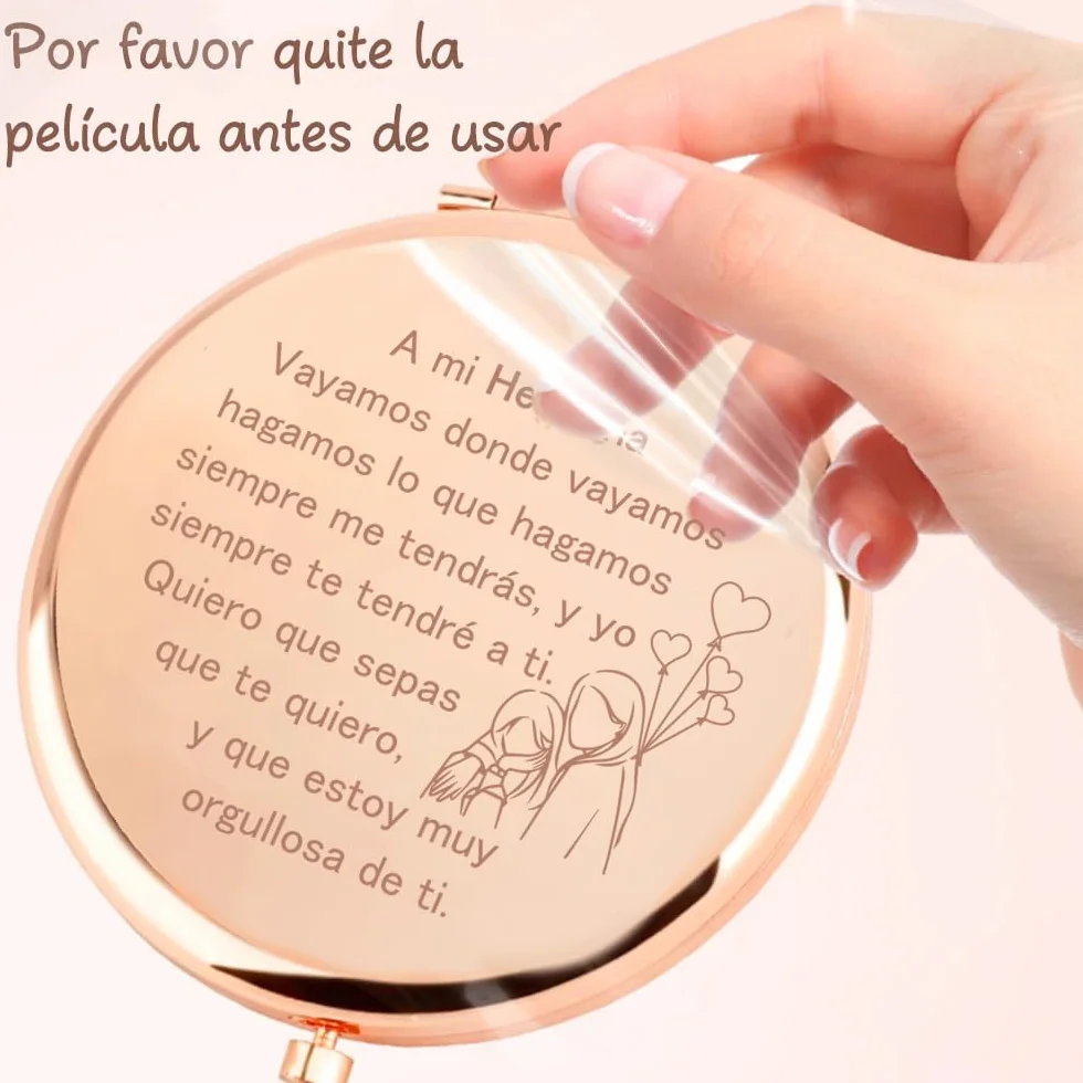 Regalo Hermana Espejos Compactos Originales