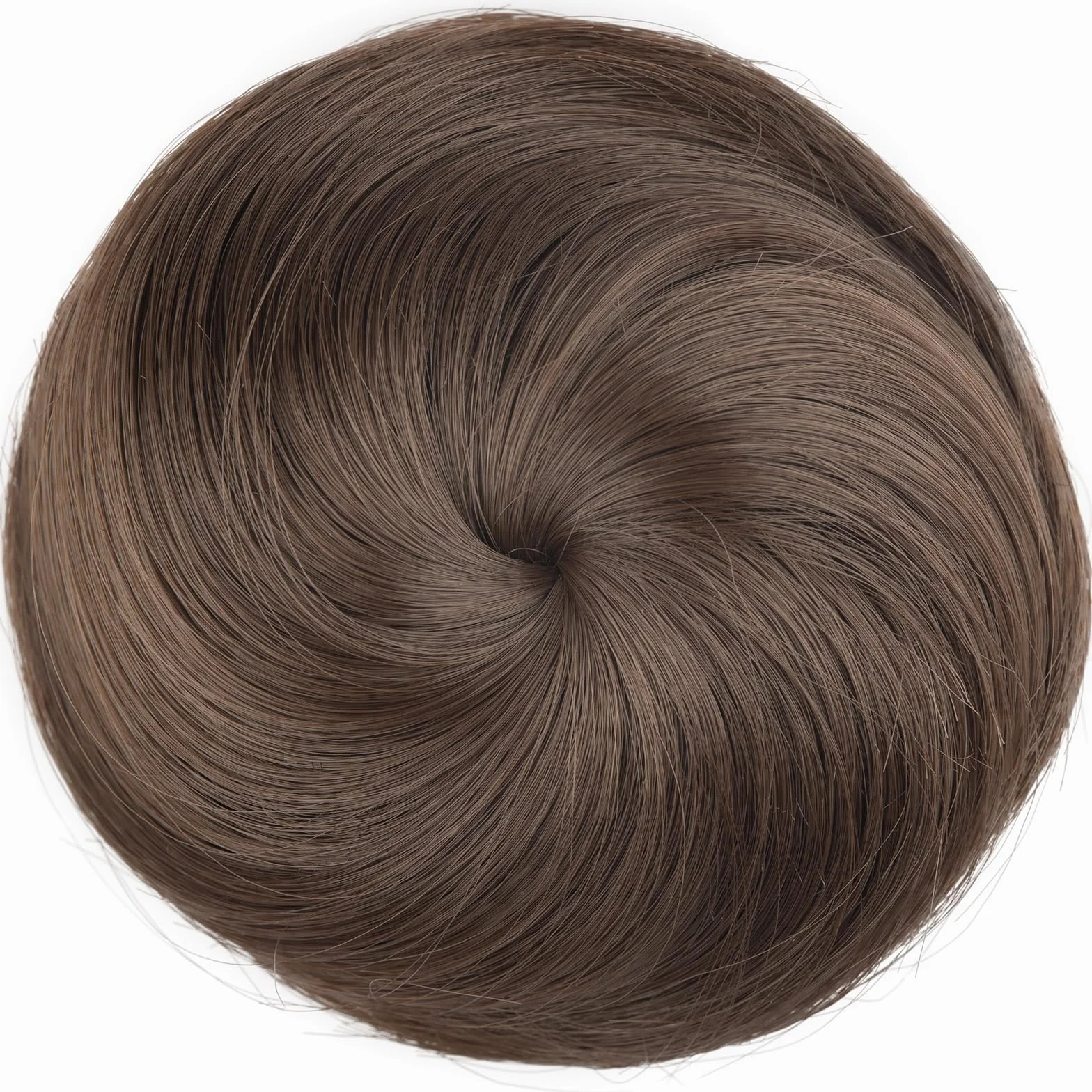 Mini Moño con Pinza, Extensión de Cabello Sintético Moño Postizo Despeinado, Space Buns Orejas de Gato