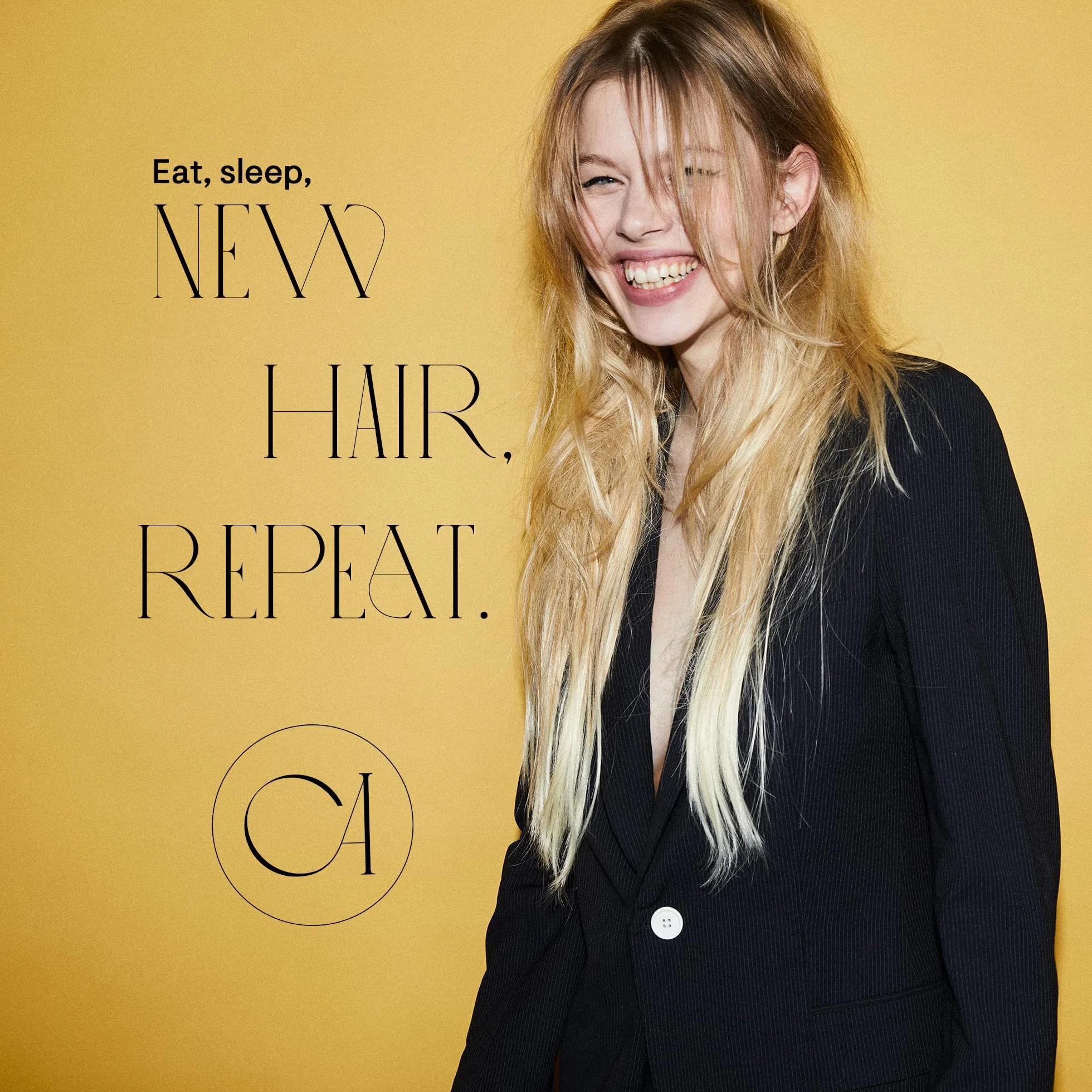 CAISHA 50cm Trama Extensión Cabello Liso Resistente Calor Mezcla Marrón E106