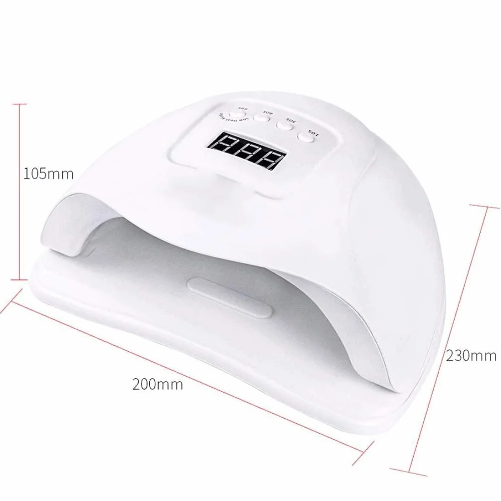 lámpara de uñas de Gel UV LED Clava la lámpara, secador de uñas uñas del Gel de la luz UV, Sensor automático for Geles Abrillantadores