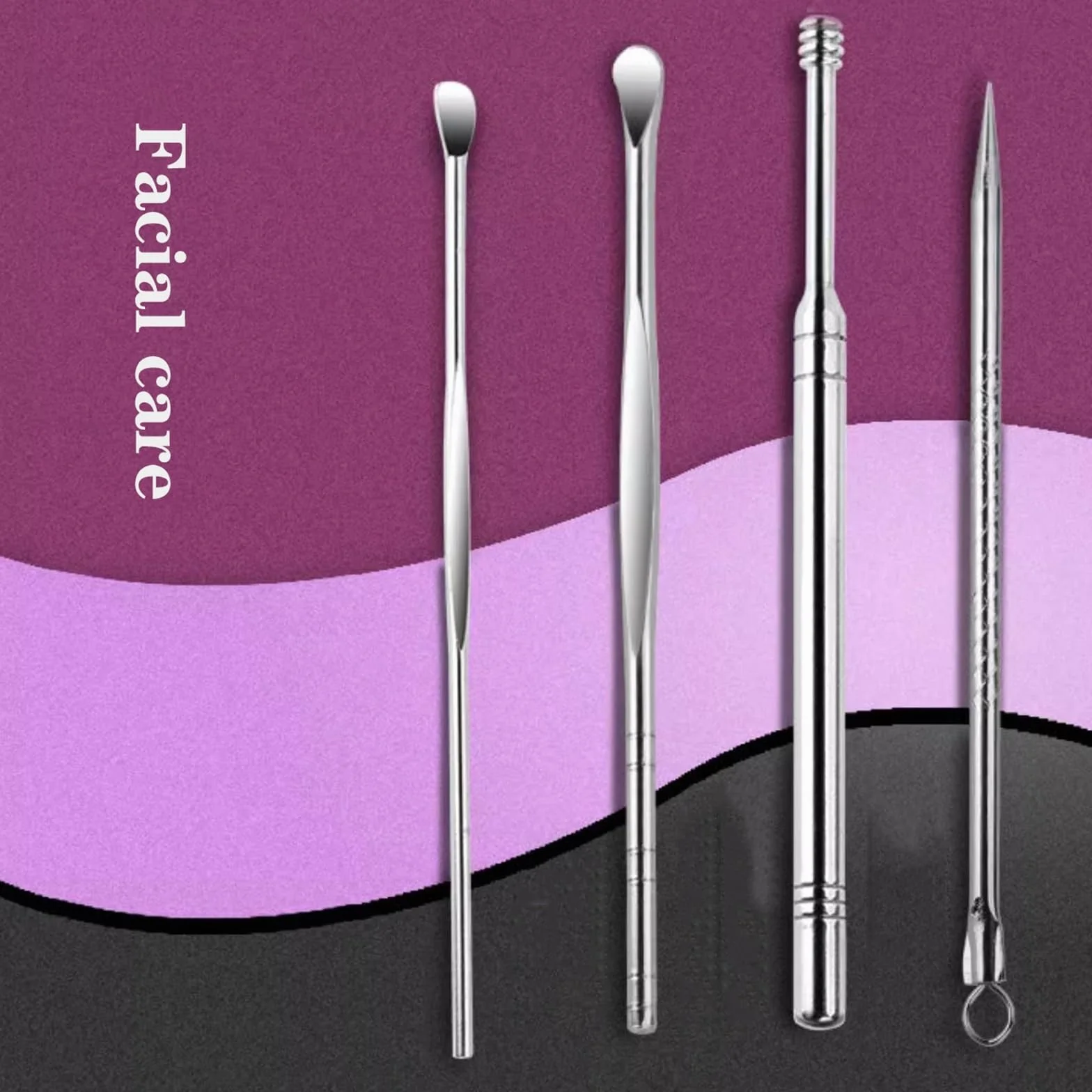 Juego de cortaúñas Juego de manicura Kit de pedicura profesional cortaúñas, 19 piezas Herramientas de cuidado de uñas de acero inoxidable Kit de aseo con estuche de cuero de viaje for hombres y mujere