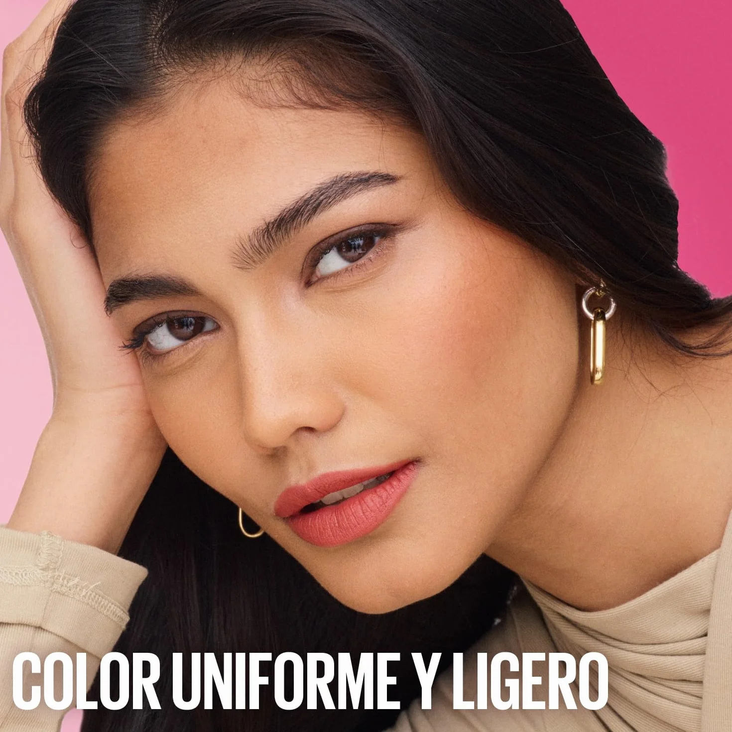 Maybelline New York Labial Sérum Color Intenso 004 Wild Card, Enriquecido con Ácido Hialurónico, Hidratación 8H