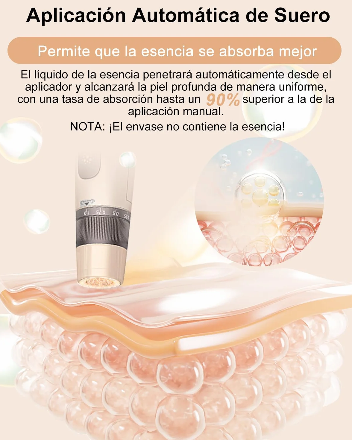 Hydra.Pen H5 Microneedling Pen, EMS Microcurrent Serum Applicator, Inalámbrico Profesional para Arrugas, Cicatrices y Caída del Cabello