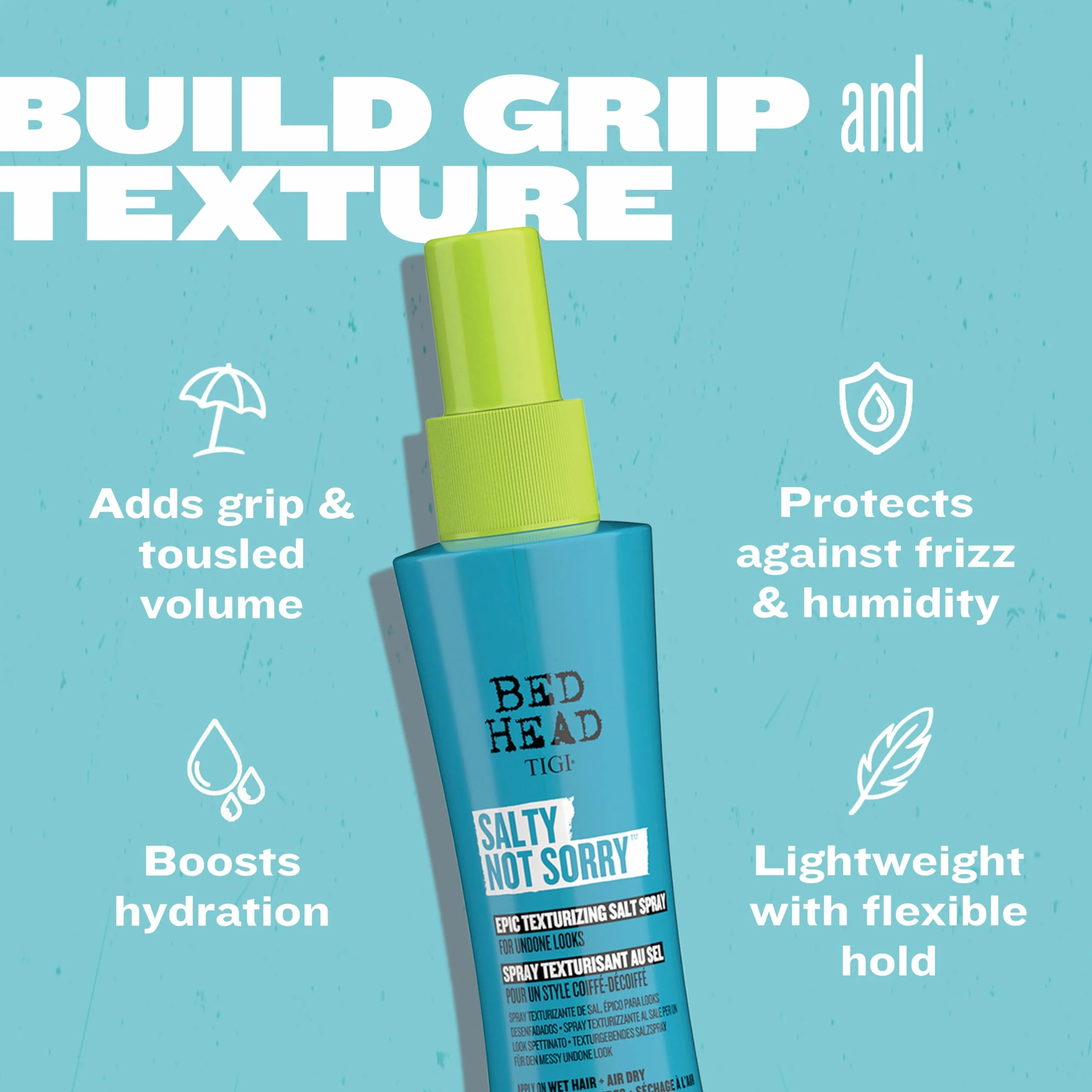 Bed Head by TIGI Salty Not Sorry Hair Texturising Salt Spray 100 ml