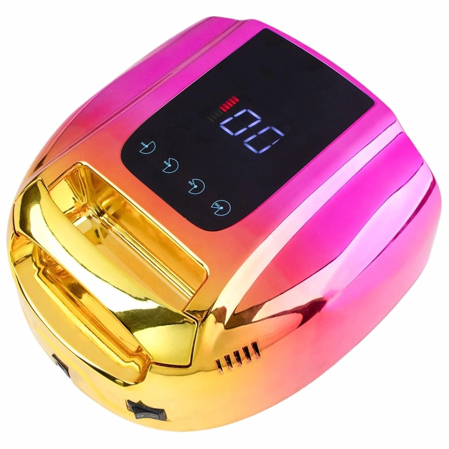 Lámpara de uñas UV LED 96 W, recargable, con sensor automático, secado rápido, for todo tipo esmaltes gel Práctico