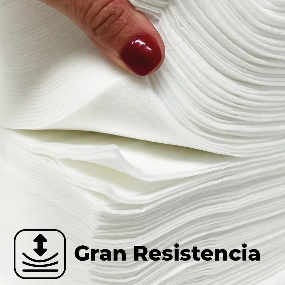 Toallas Desechables Spunlace 40x80 cm 100 Unidades