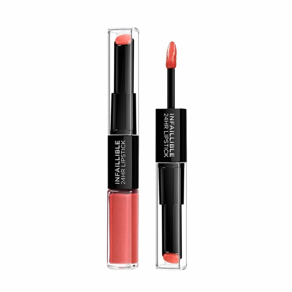 L'Oreal Paris Make-up Designer Labios Maquillaje Fresh Coral 404 Corail Constant 1 Unidad