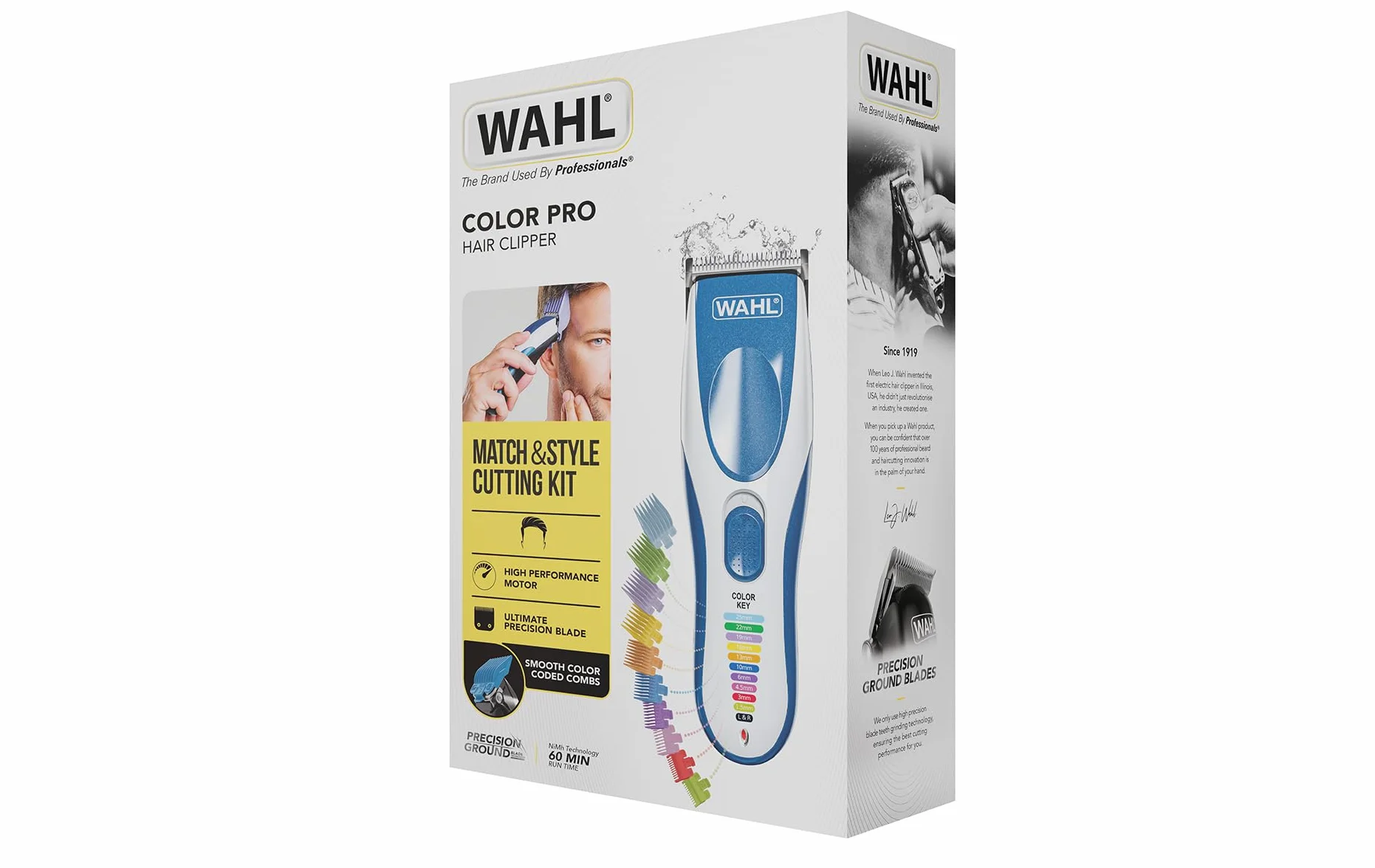 Wahl Colorpro Cordless Clipper Eu Pin 09649-016