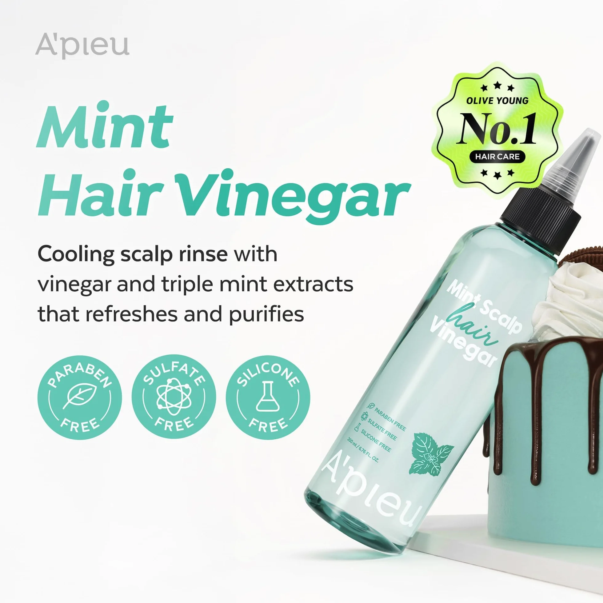 A'pieu Mint Scalp Hair Vinegar 200 ml