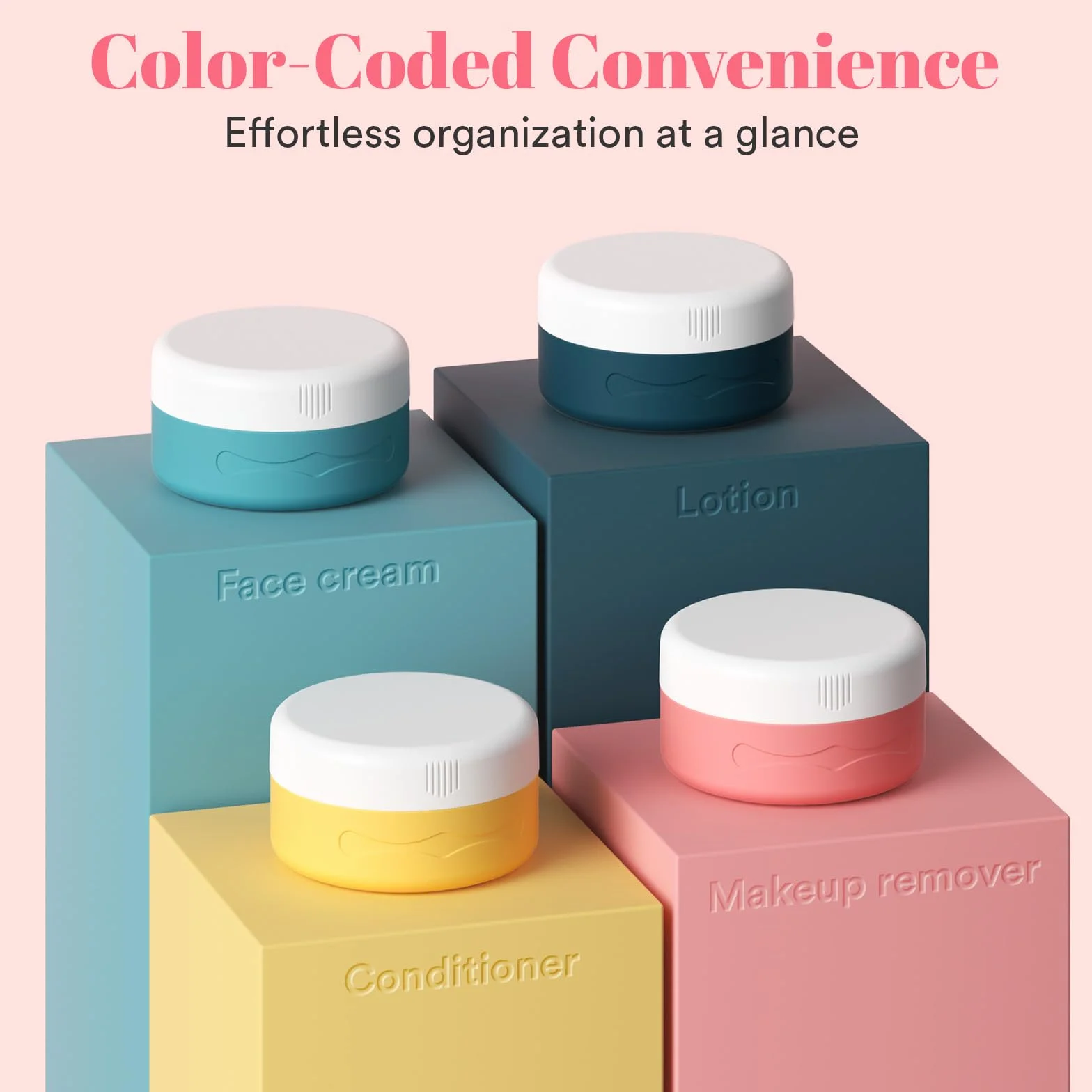 Euqvunn Botes de Silicona 40 ml Rellenables sin BPA Aprobados por la TSA para Viaje