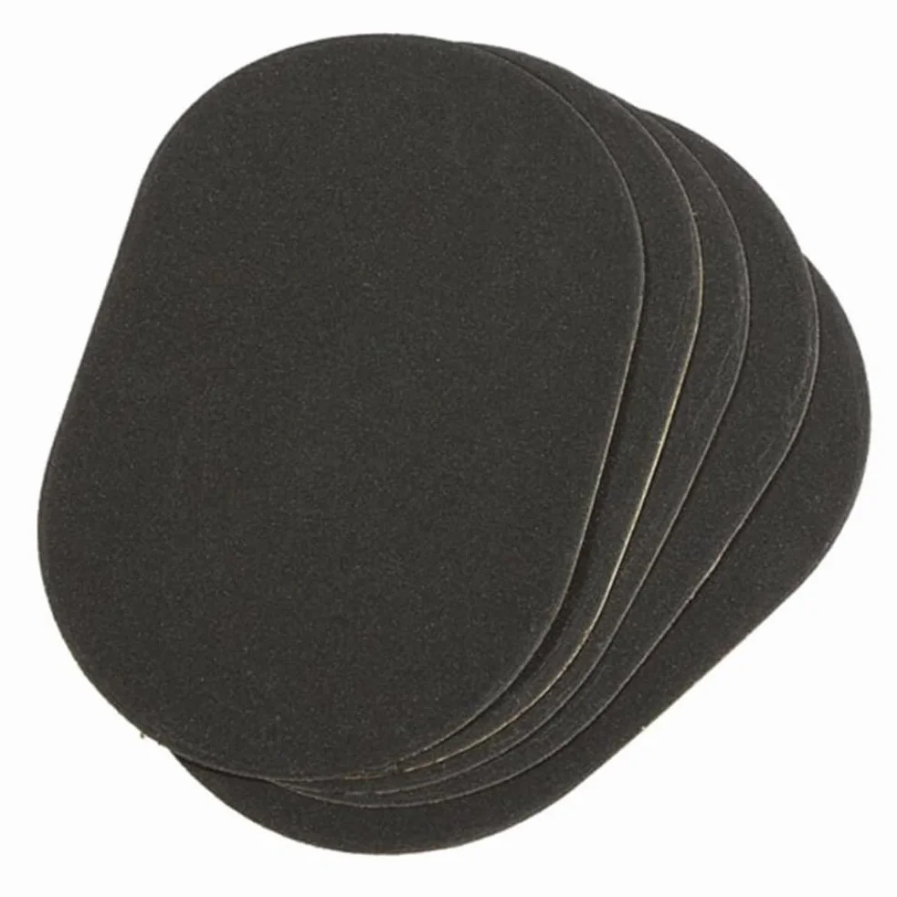 10 Piezas Set de Almohadillas de Depilación, Guante Depilatorio de Eliminar Vello de Manopla de Depilación de 2 Tamaños 8 Papeles de Lija Fino Negro de Exfoliación para Mujer Depilar labio de la cara