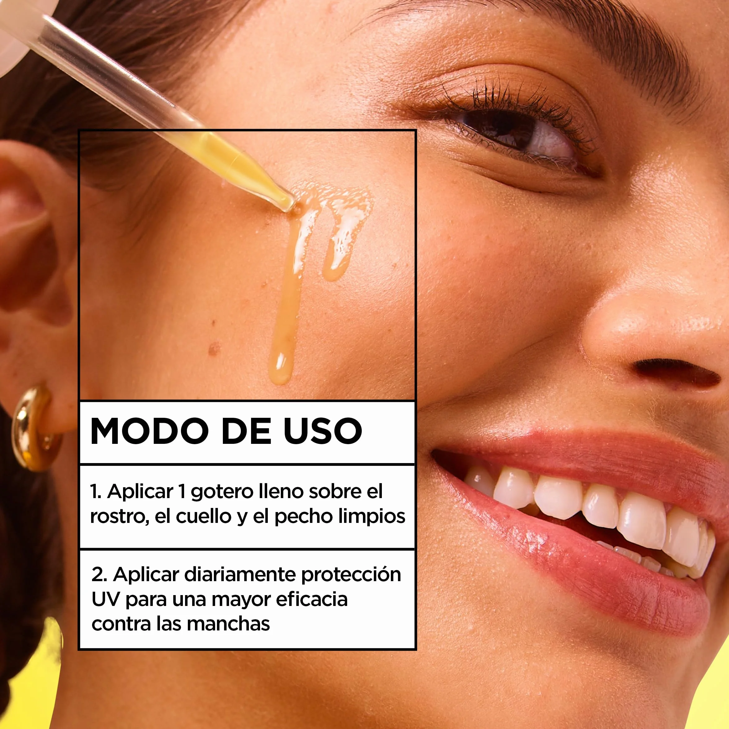 Garnier SkinActive Sérum Antimanchas Vitamina C 4% Niacinamida Ácido Salicílico Melasyl 30 ml