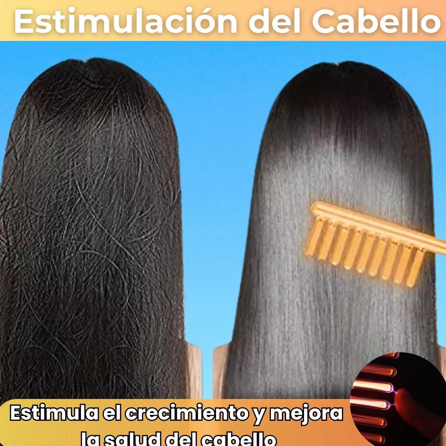 Alta Frecuencia Facial y Capilar Profesional - High Frequency Wand - Máquina Quita Arrugas, Acné y Manchas - Tecnología LED con 4 Electrodos
