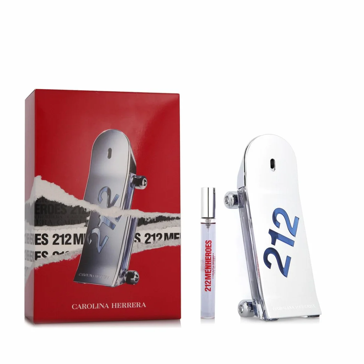 Carolina Herrera Set de Perfume Hombre 2 Piezas 212 Men Heroes Forever Young