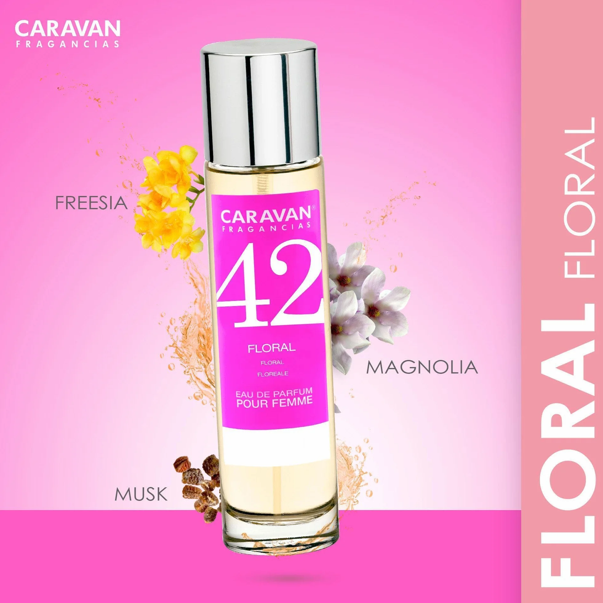Caravan Perfume de Mujer Nº5 150 ml + Set 10 Viales Fragancias Femeninas