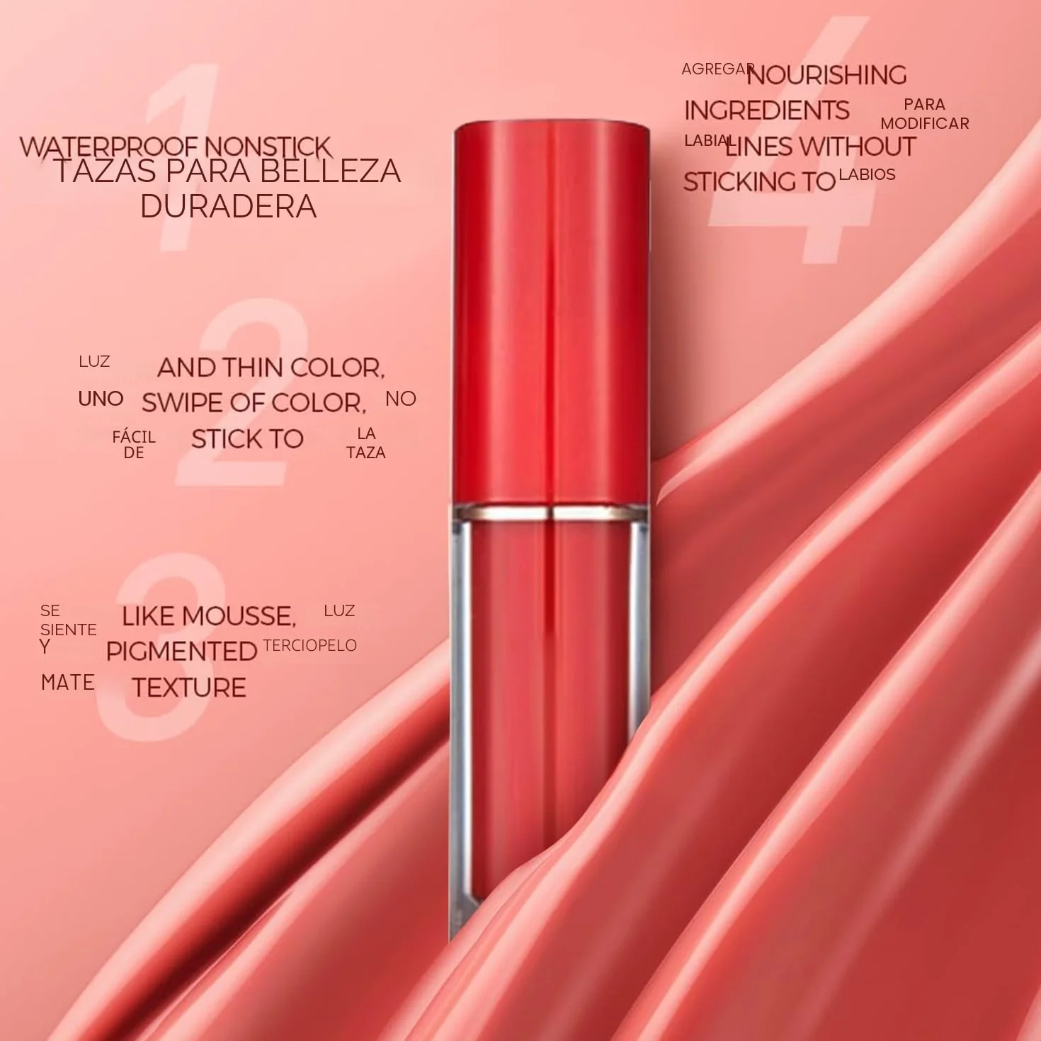 Set de maquillaje de labios resistente al agua 12 colores