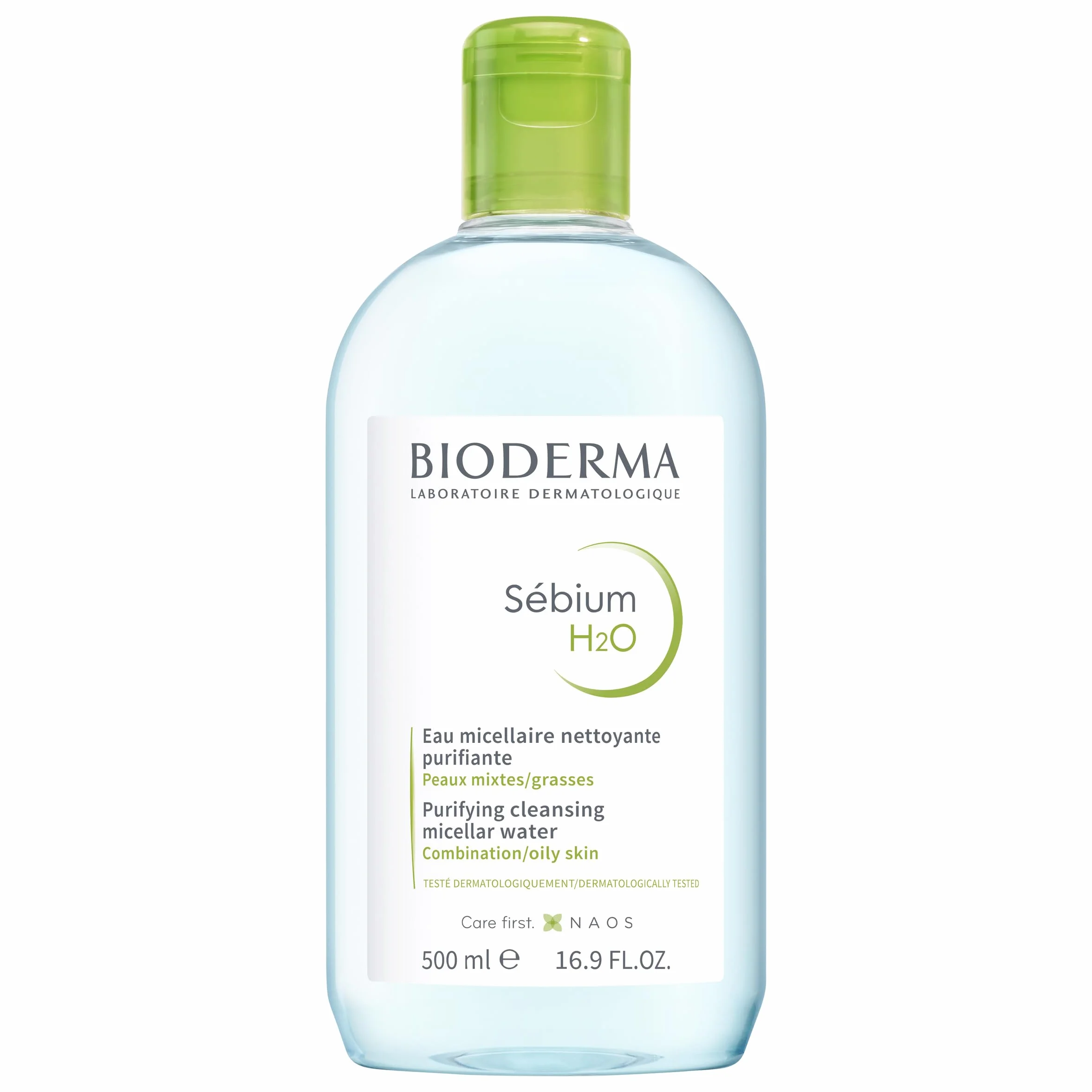 BIODERMA Sébium H2O Agua Micelar Dermatológica 500 ml