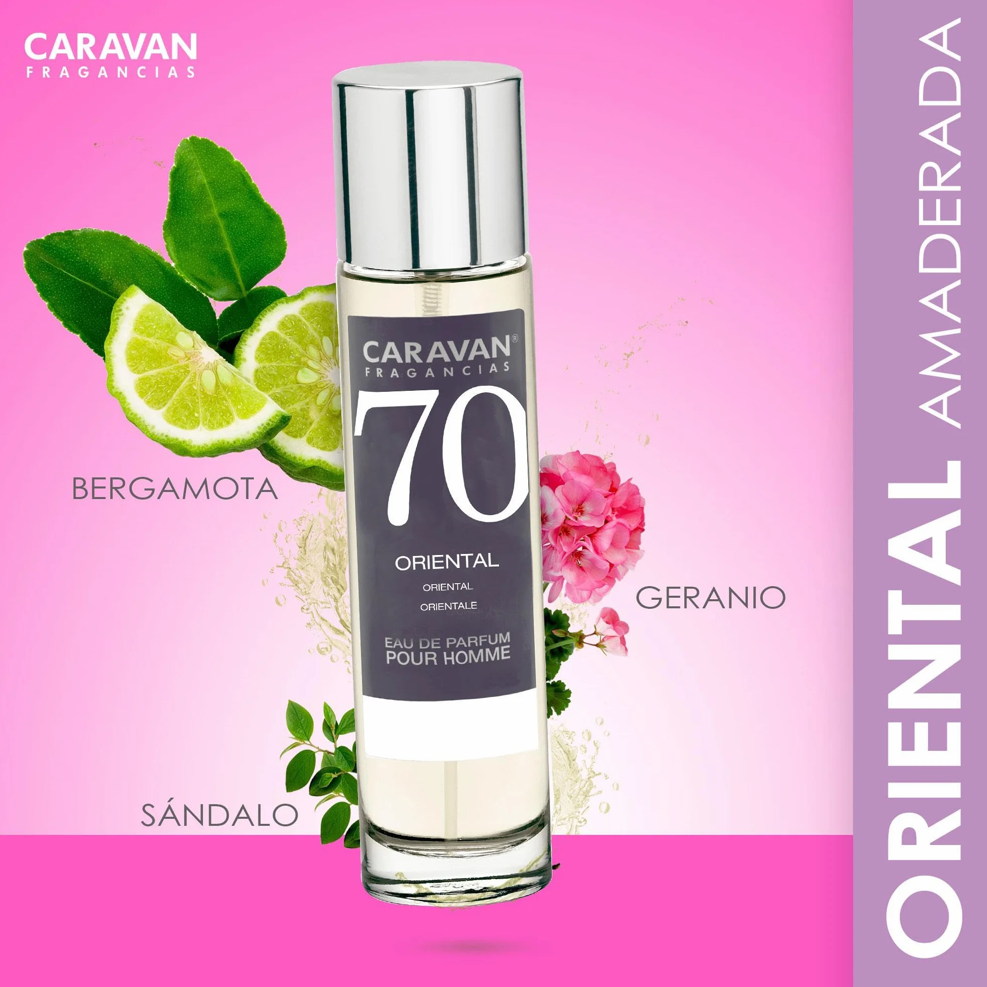 Caravan Perfume de Hombre Nº18 150 ml Set 10 Viales Fragancias Masculinas