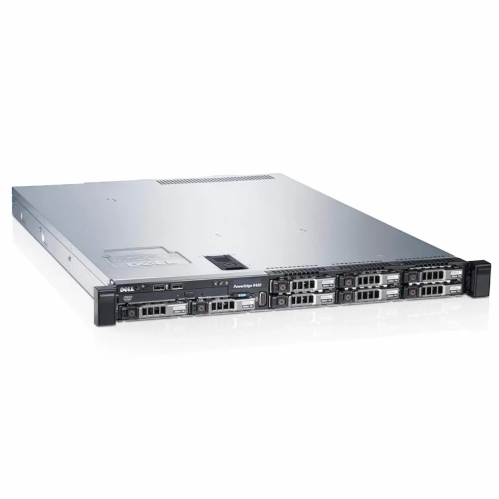 Dell PowerEdge R420 2x Intel Xeon OctaCore 64GB RAM 2x 600GB HDD 1U Rack Server (Refurbished)