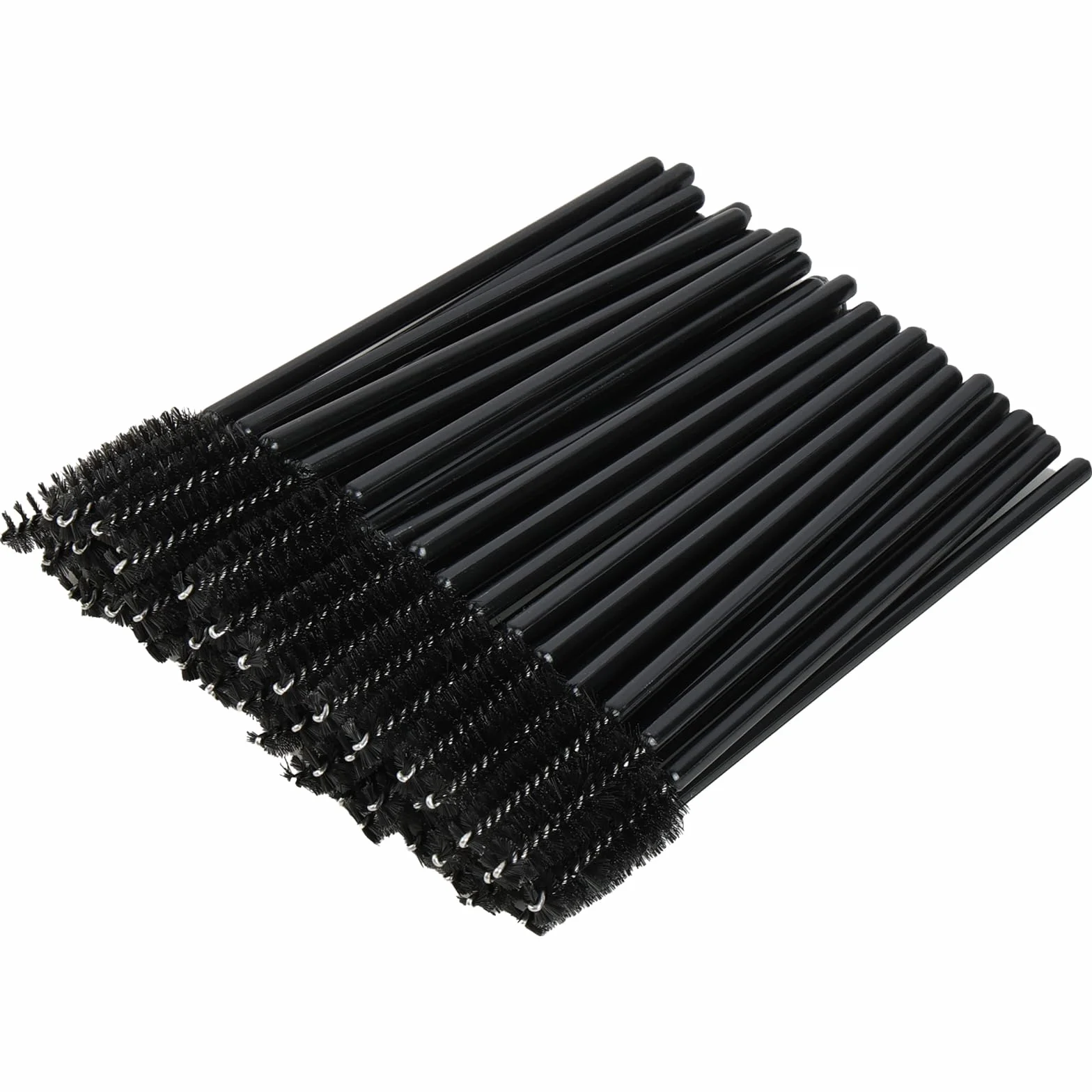 Desechables Cepillos de Pestañas 50 PCS para Extensiones, Máscaras y Maquillaje