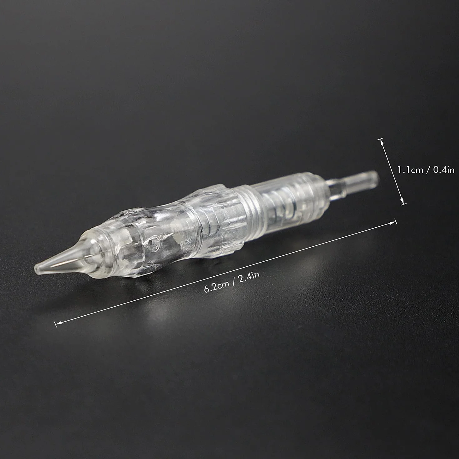 TATELF Agujas de cartucho - 10 Uds agujas de tornillo esterilizadas 3RL para máquina de maquillaje permanente delineador de ojos de cejas contorno de labios