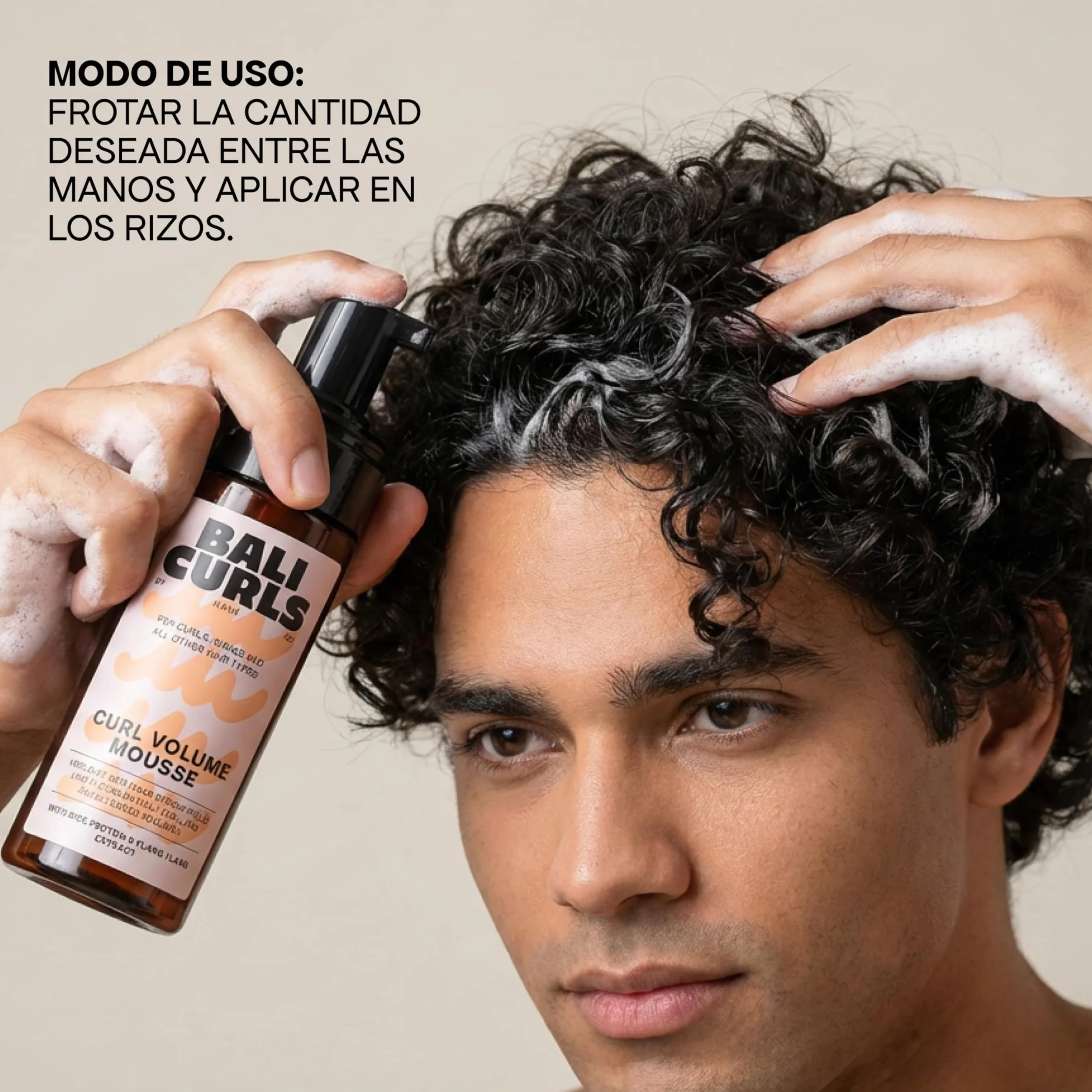BALI CURLS Volume Foam Espuma para rizos ligeros 150 ml