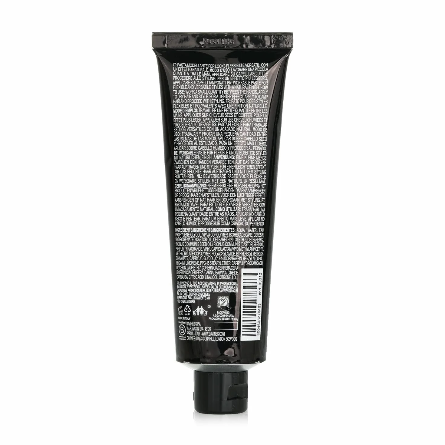 Davines Pasta & Love Medium Hold Styling Pasta 125 ml