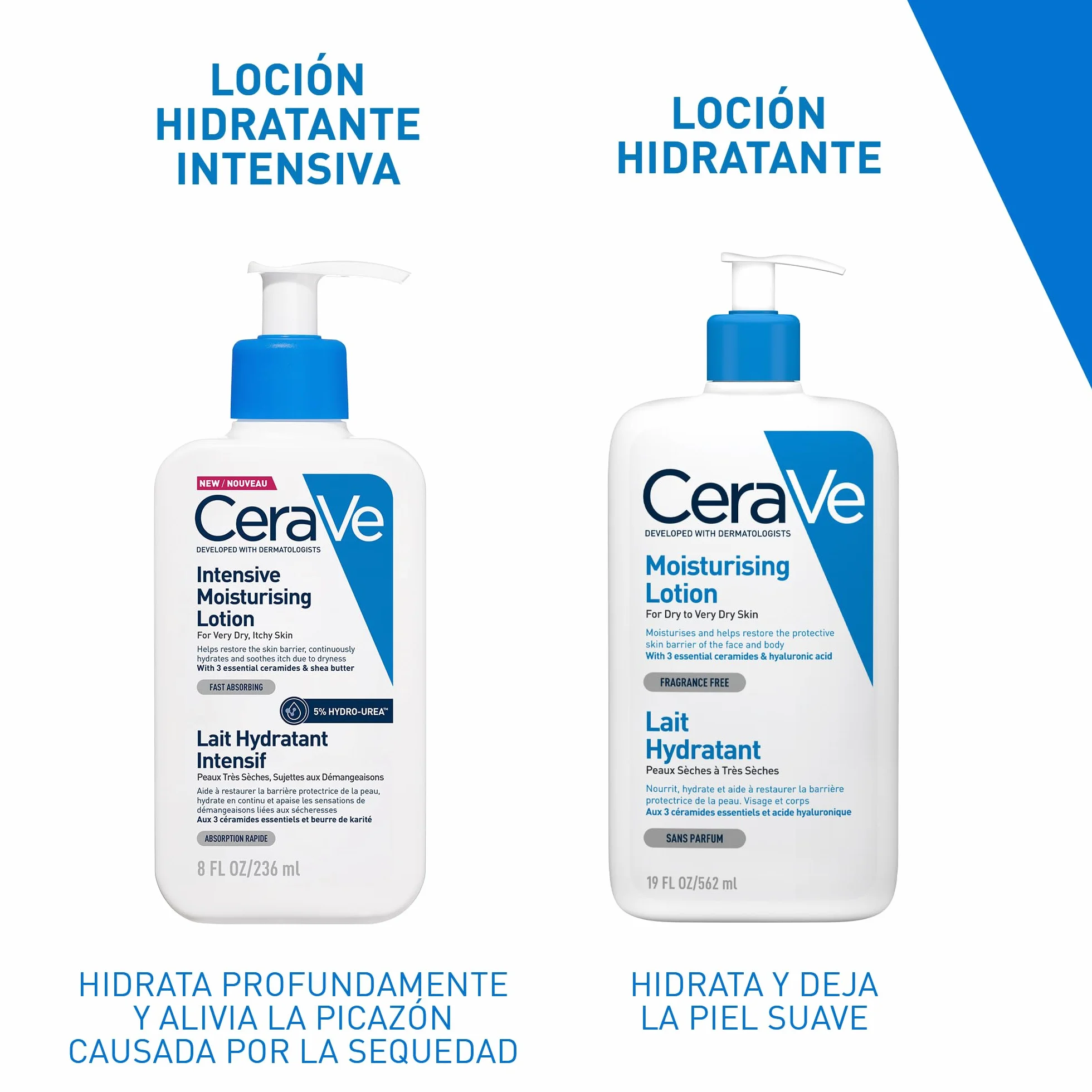 CeraVe Loción Hidratante Intensiva para Pieles Muy Secas con Ceramidas y Manteca de Karité