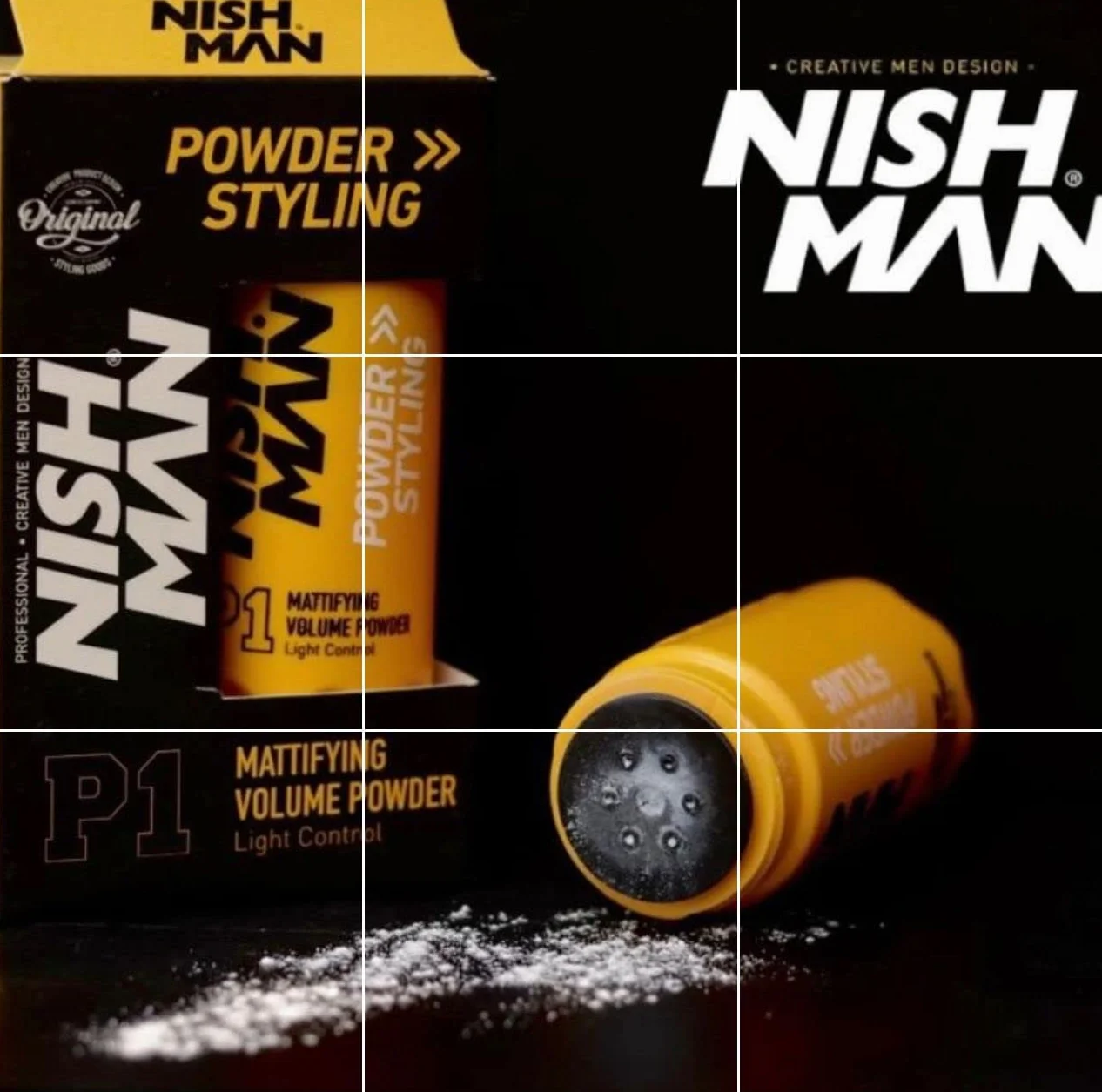 NISHMAN P1 Volume Powder Mattifying Styling 20 g