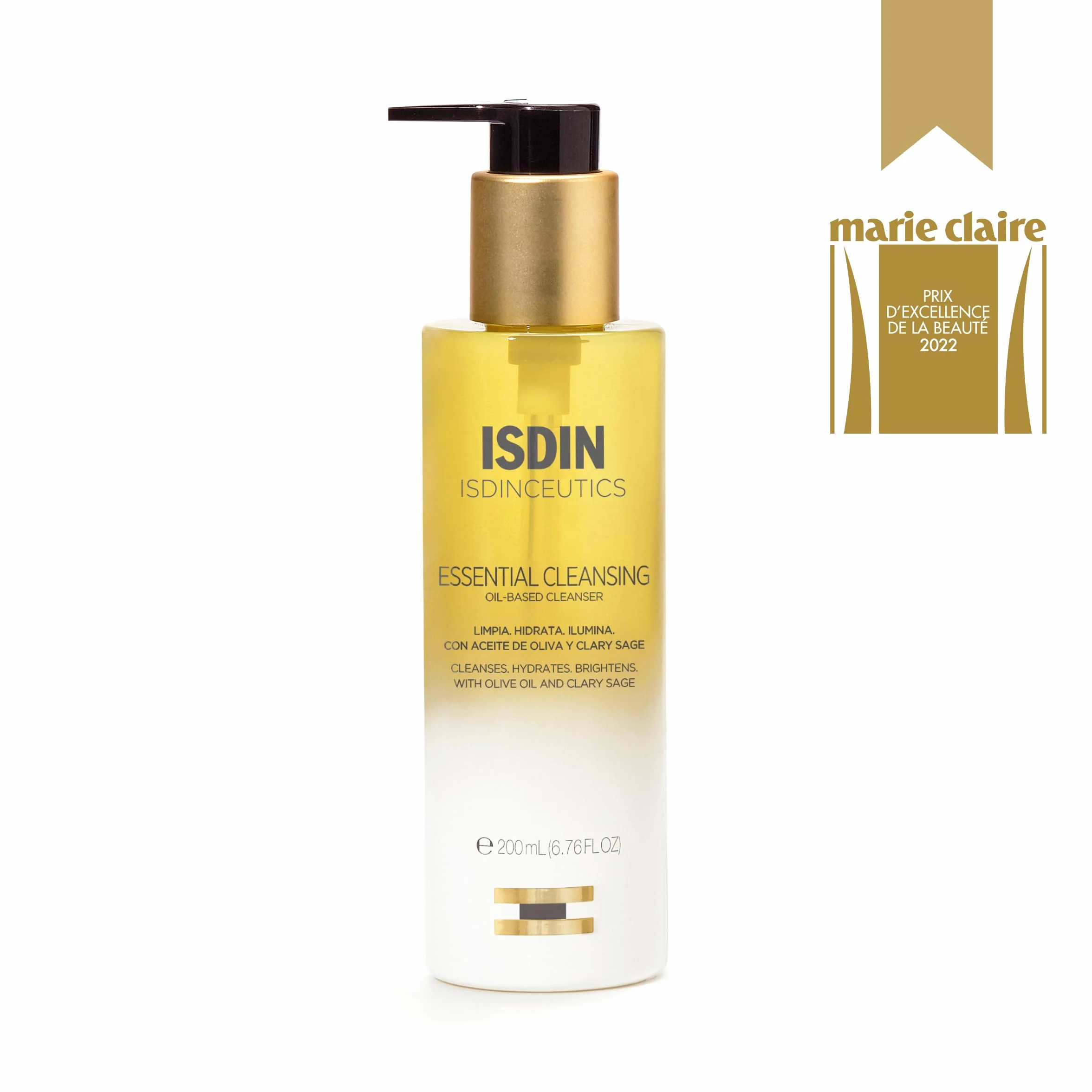 ISDIN Isdinceutics Essential Cleansing Aceite Limpiador Facial Oil-To-Milk 200 ml