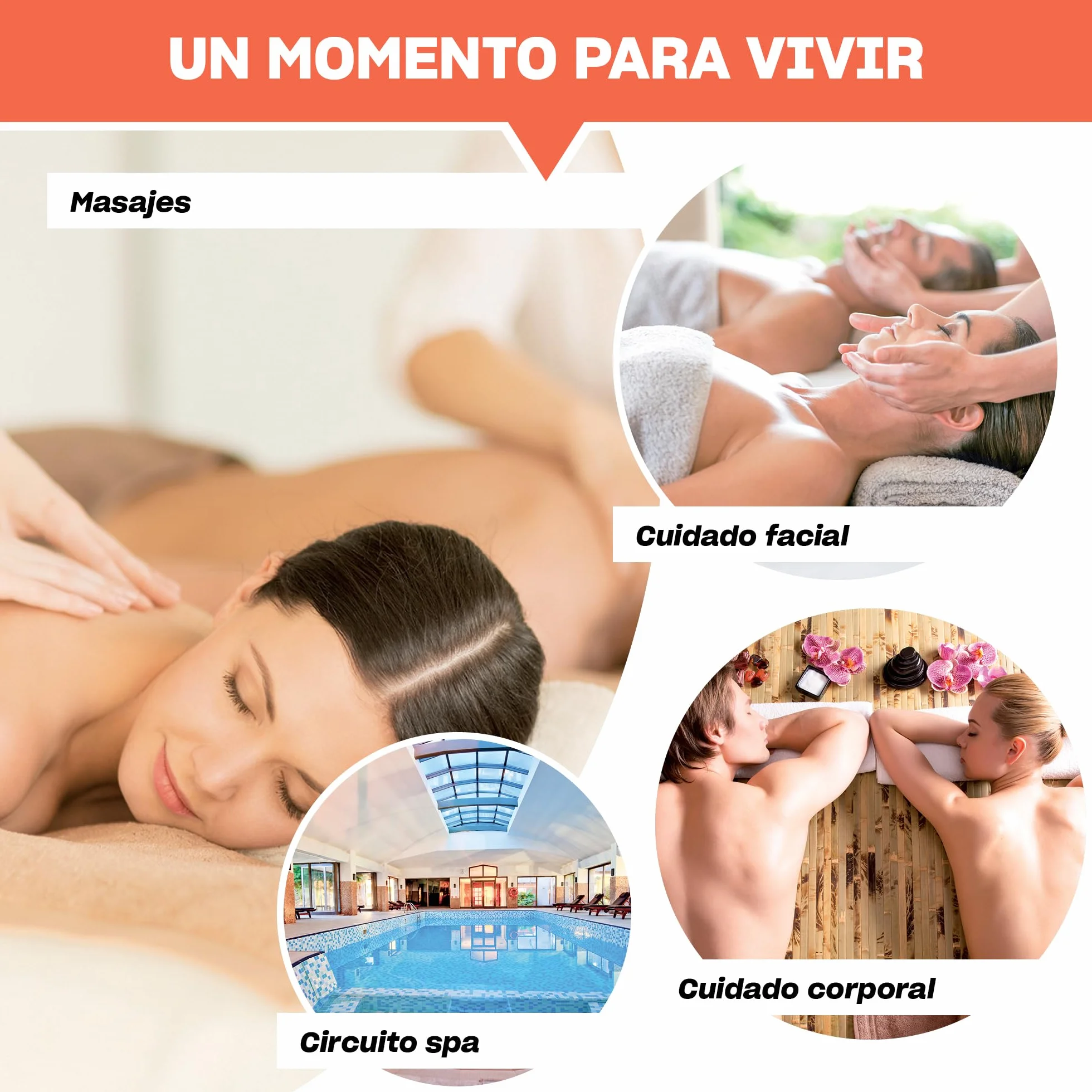 Smartbox Caja Regalo SPA y Masaje para Dos - 1 Actividad de Bienestar para Parejas