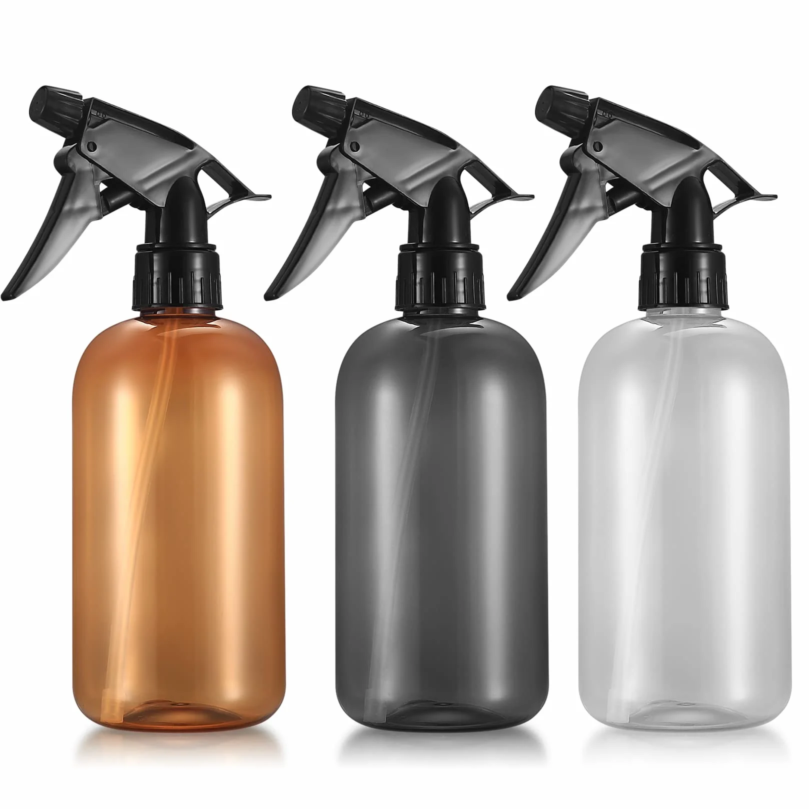 Botellas de Spray Vacías 500ml 3 Piezas, Pulverizador de Plástico Reutilizable para Plantas Jardín