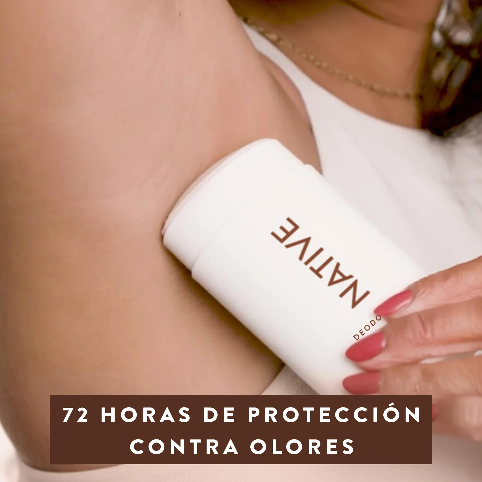 Desodorante Natural para Mujeres y Hombres - Libre de Alcohol y Aluminio - Aroma Coco y Vainilla - Control del Olor 72 Horas (75 ml)