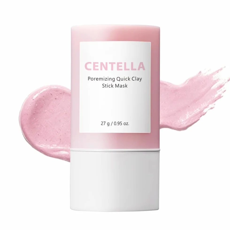 Mascarilla de Barro Refinadora de Poros con Centella Asiática 27 g - Clínicamente probada para limpiar puntos negros y blancos