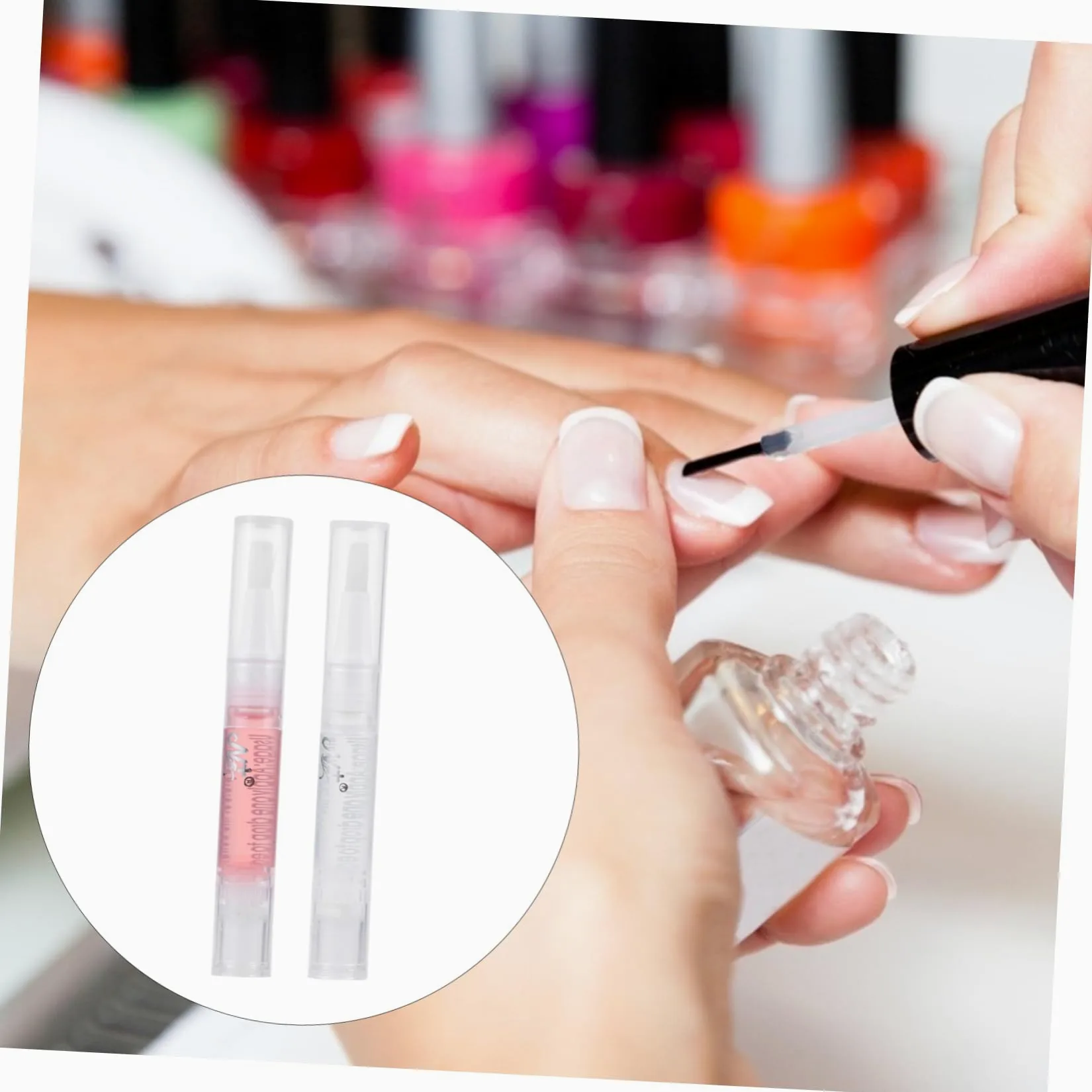 3 Series Bolígrafo Nutrir Hidratar Manicura Pluma De Aceite Lápiz De Nutrición De Uñas Clavo Aceite Esencial Para Uñas Aceite Nutritivo Para Cutículas 8 Piezas X 3