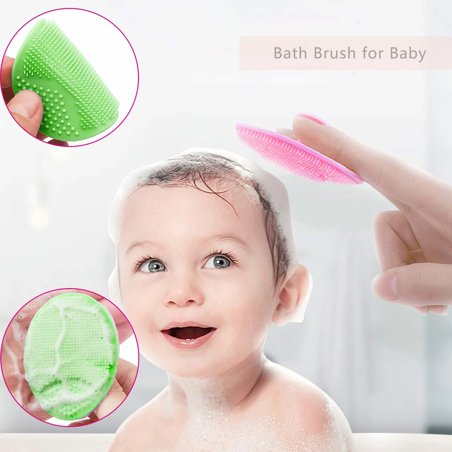 Cepillo Limpieza Exfoliante de Silicona Facial 6 Piezas para Todo Tipo de Piel