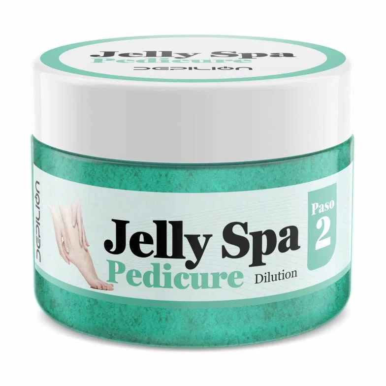 Pack Jelly Spa Pedicure - Paso 1: Menta 350g - Paso 2: 650g - Depilion