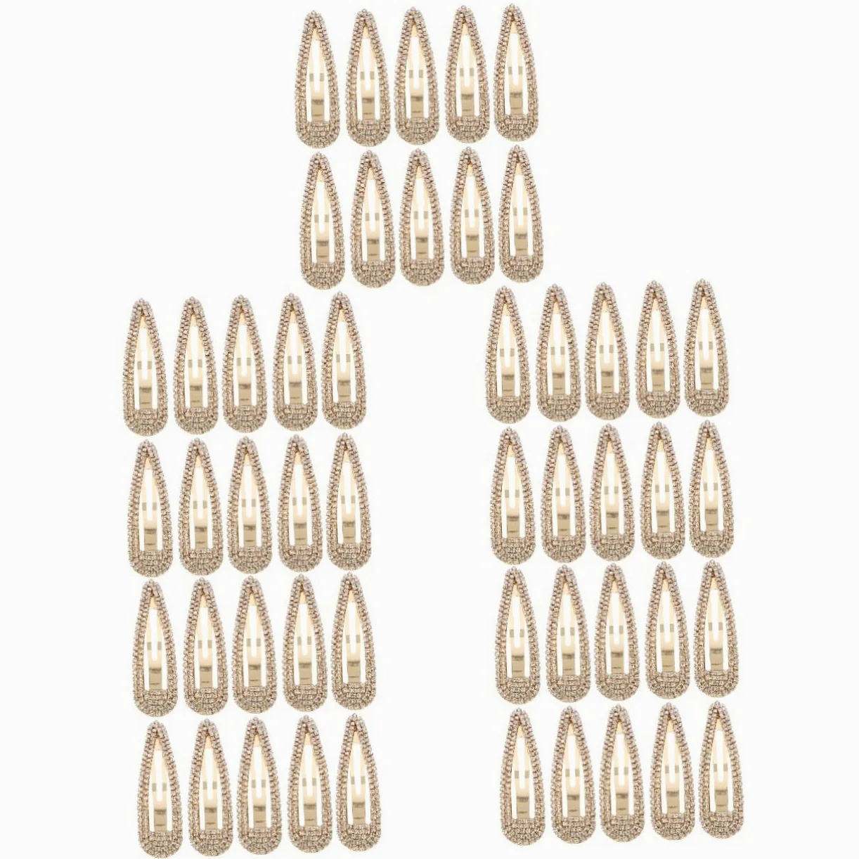 minkissy 50piezas Horquillas Rhinestone Para Mujer y Niñas Clips De Pelo Elegantes Para Bodas y Fiestas Accesorios De Moda Para Peinados Diarios y Especiales